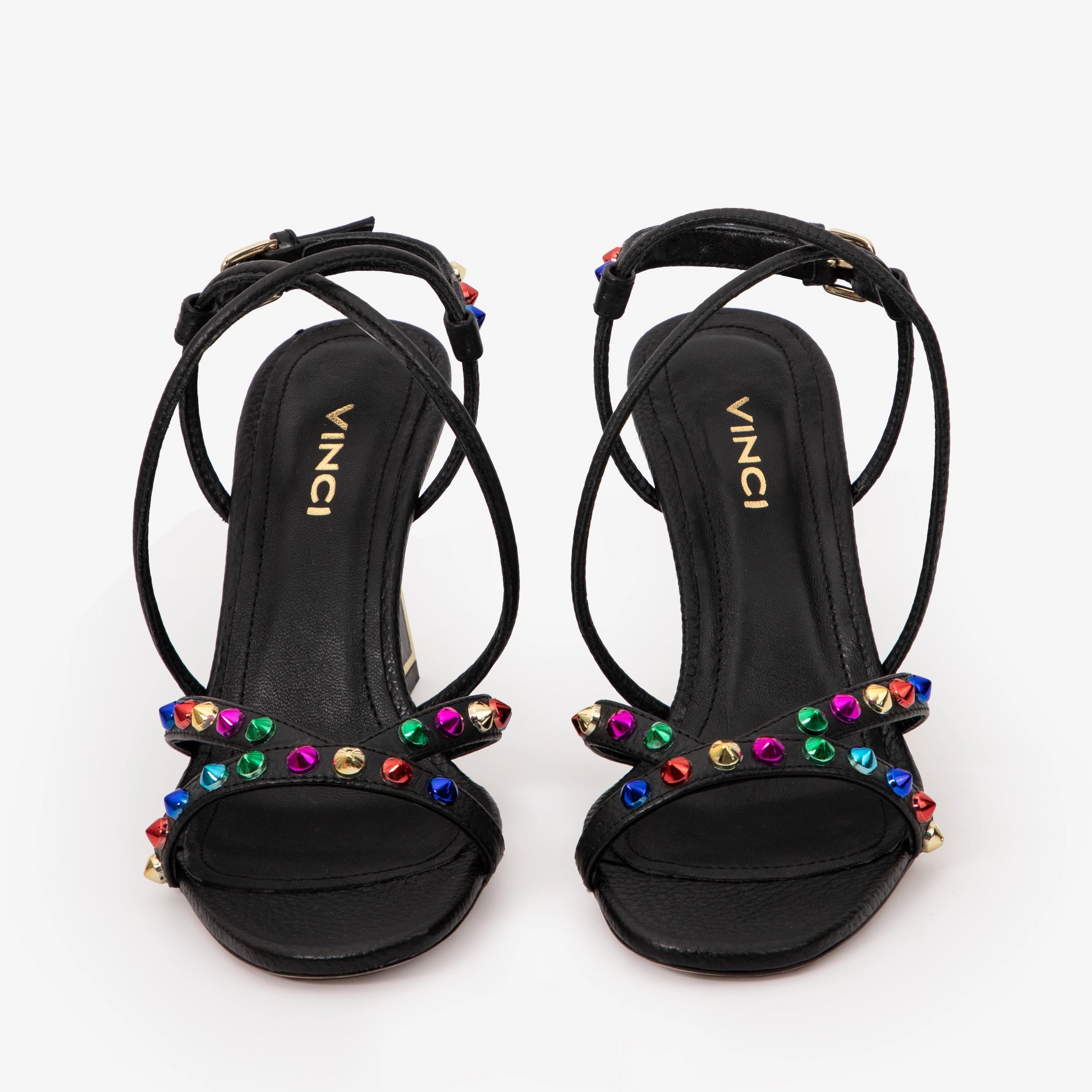 The Aurora Black Leather Strappy Women Sandal runners - specific benefits football players