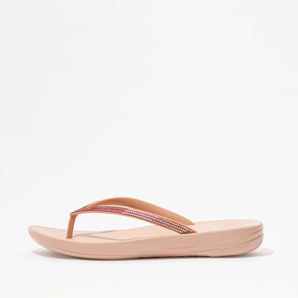 iQUSHION Ombre Sparkle Flip-Flops
