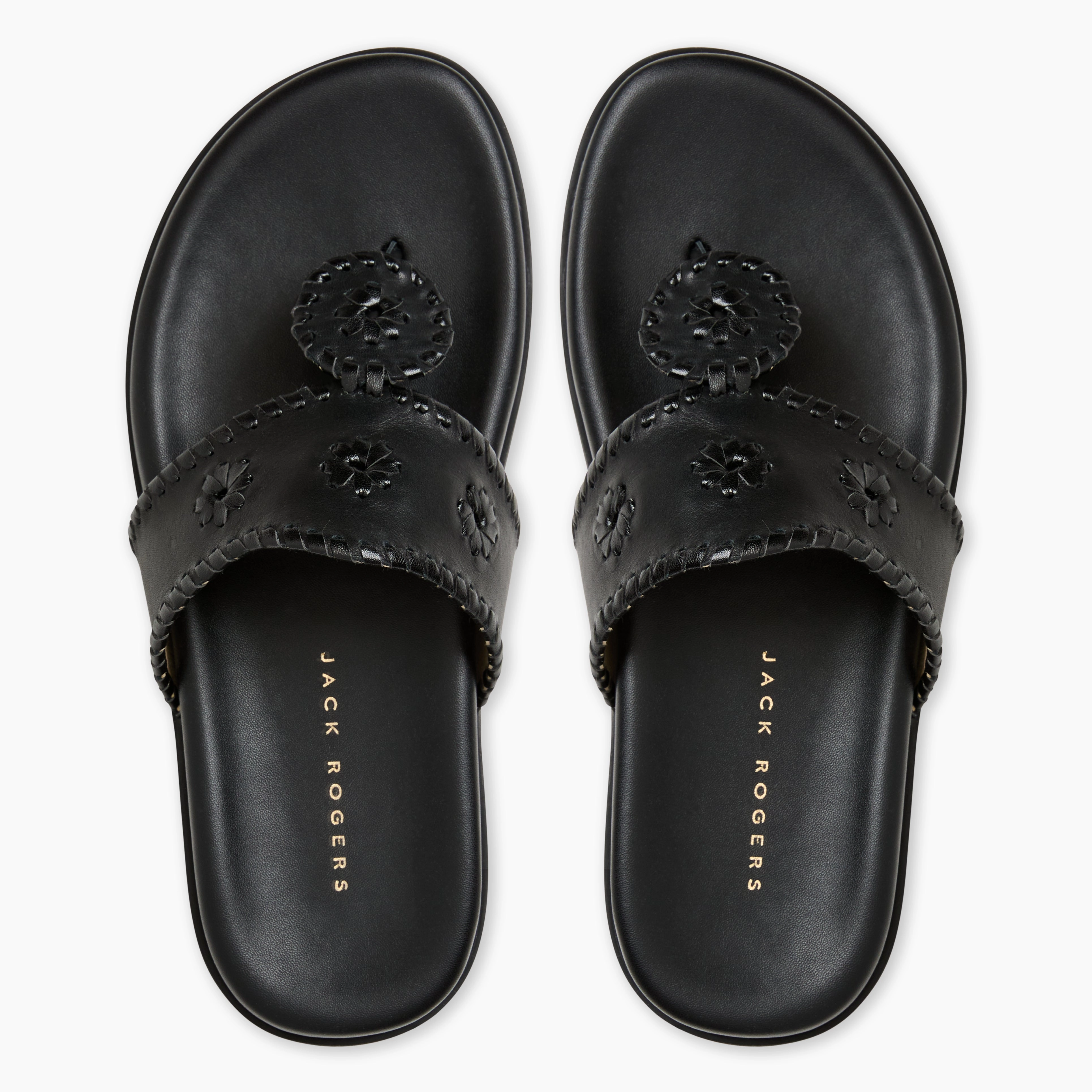 Sleek Sandals for Men Seamless Edge Binding Jacks Leather Comfort Sport Sandal