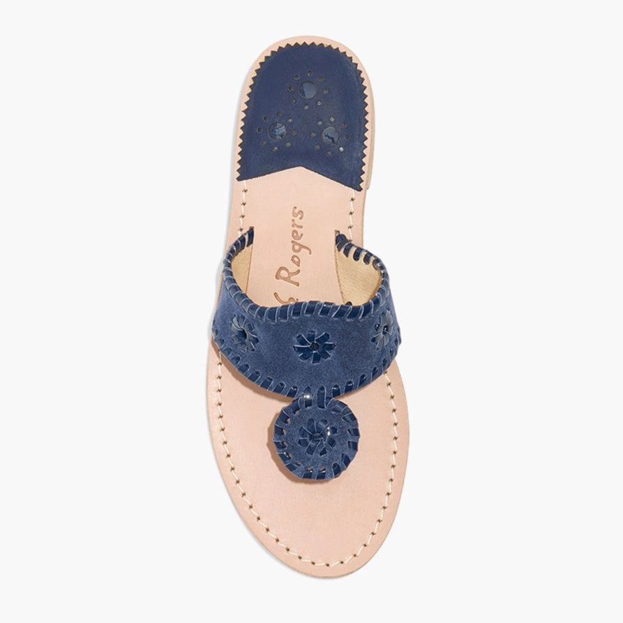 Air Friendly Jacks Suede Flat Sandal