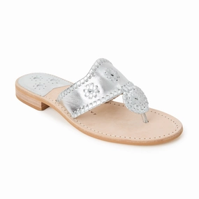 Jacks Wide Width Leather Flat Sandal Quick Match