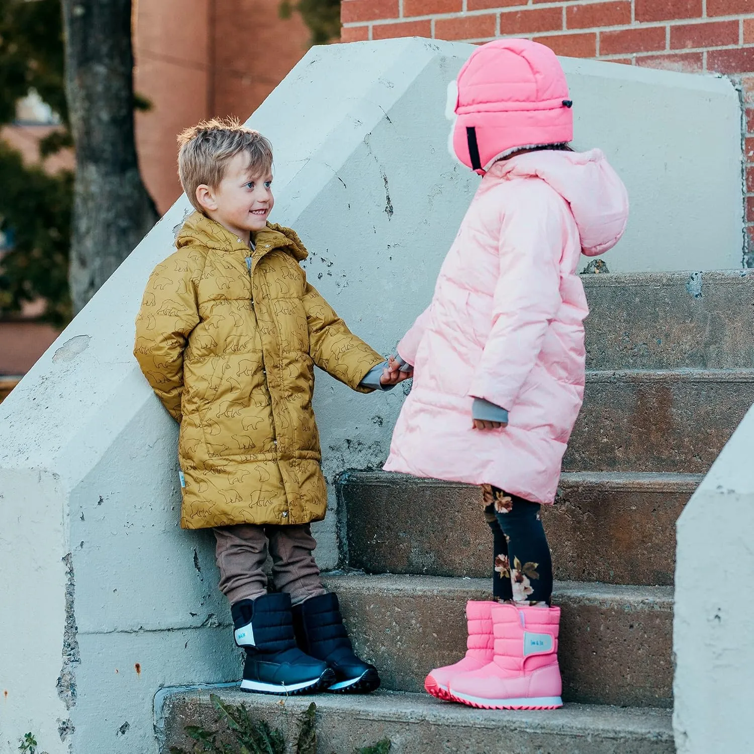 JAN & JUL Water-Resistant Snow Boots for Toddlers and Kids