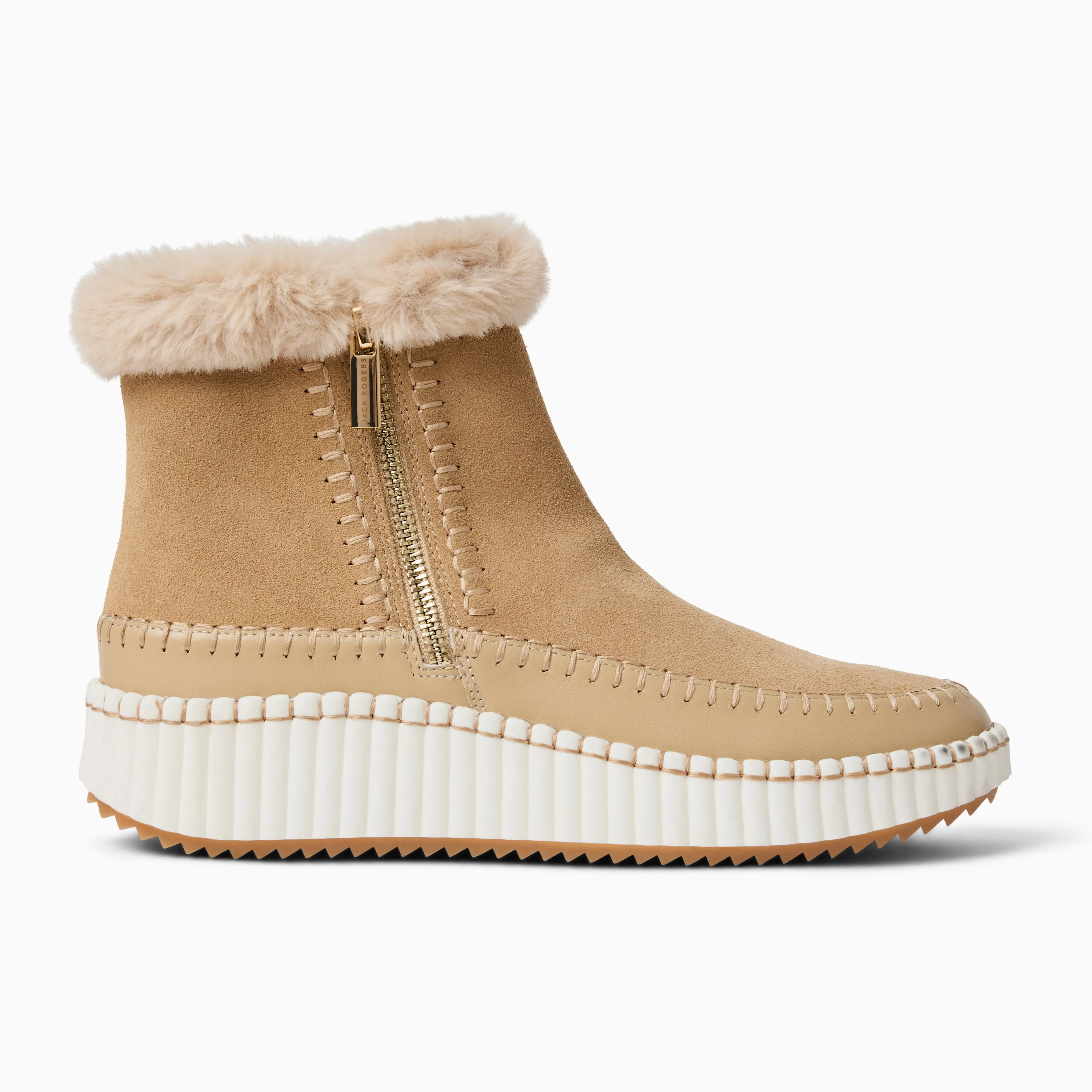 Contoured Heel Cup Janetta Suede Sneaker Bootie