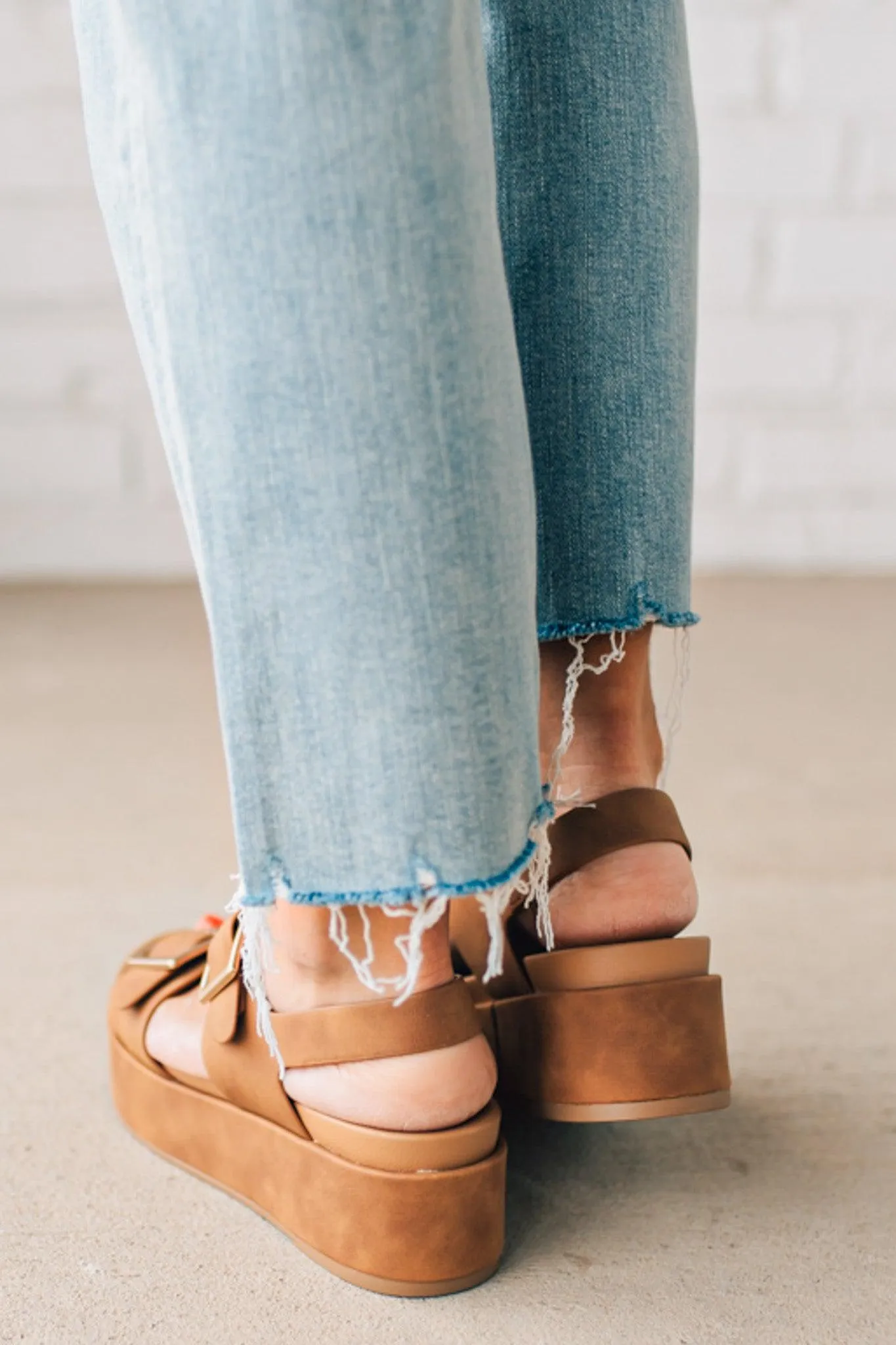 Jessie Slingbag Platform Sandals