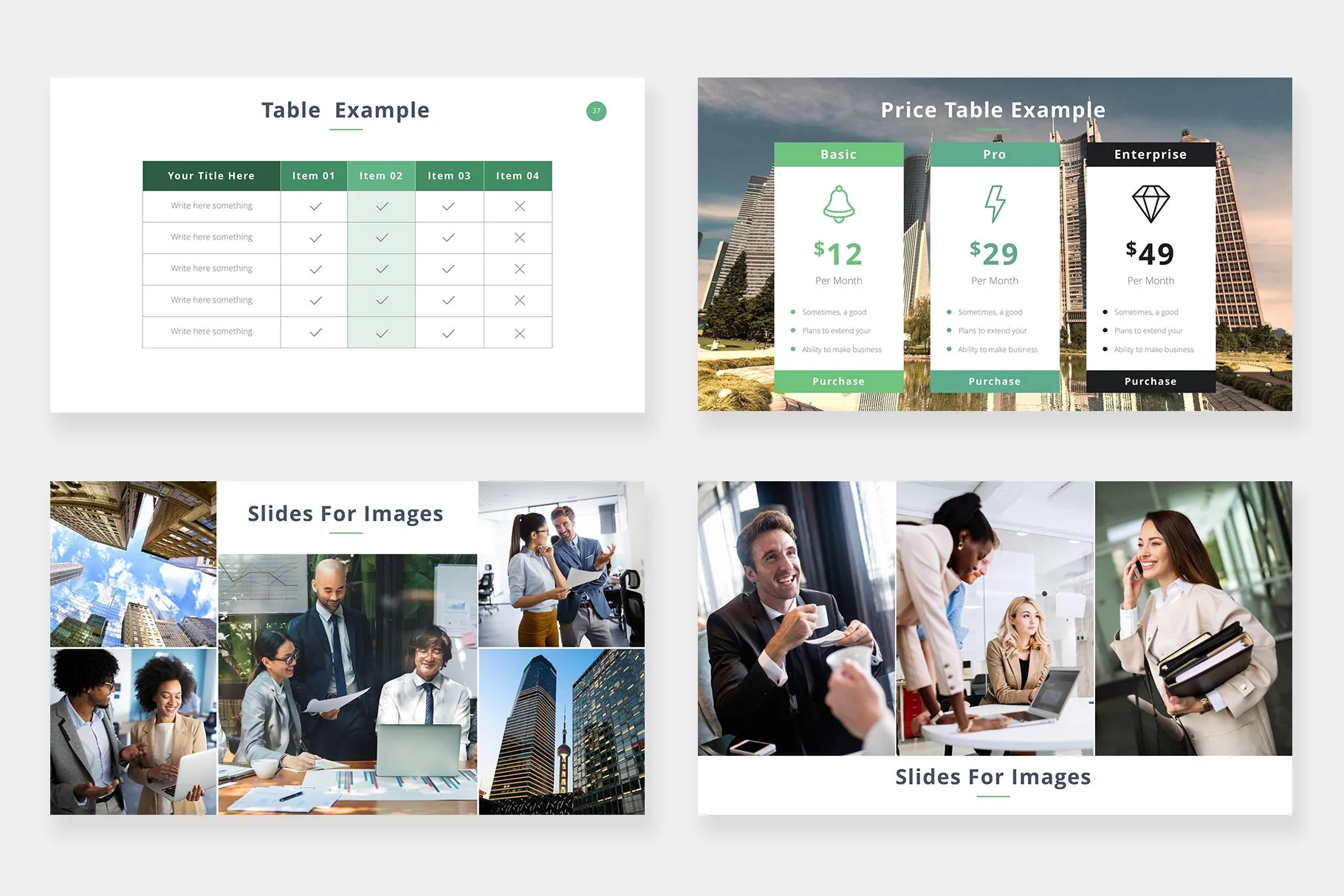 Jett Google Slides Template