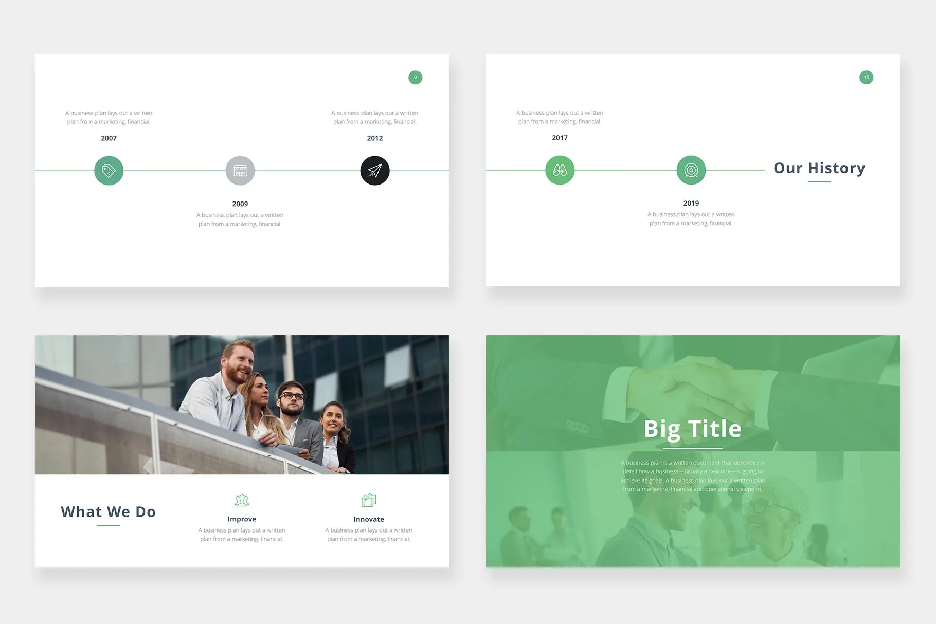 Jett Google Slides Template
