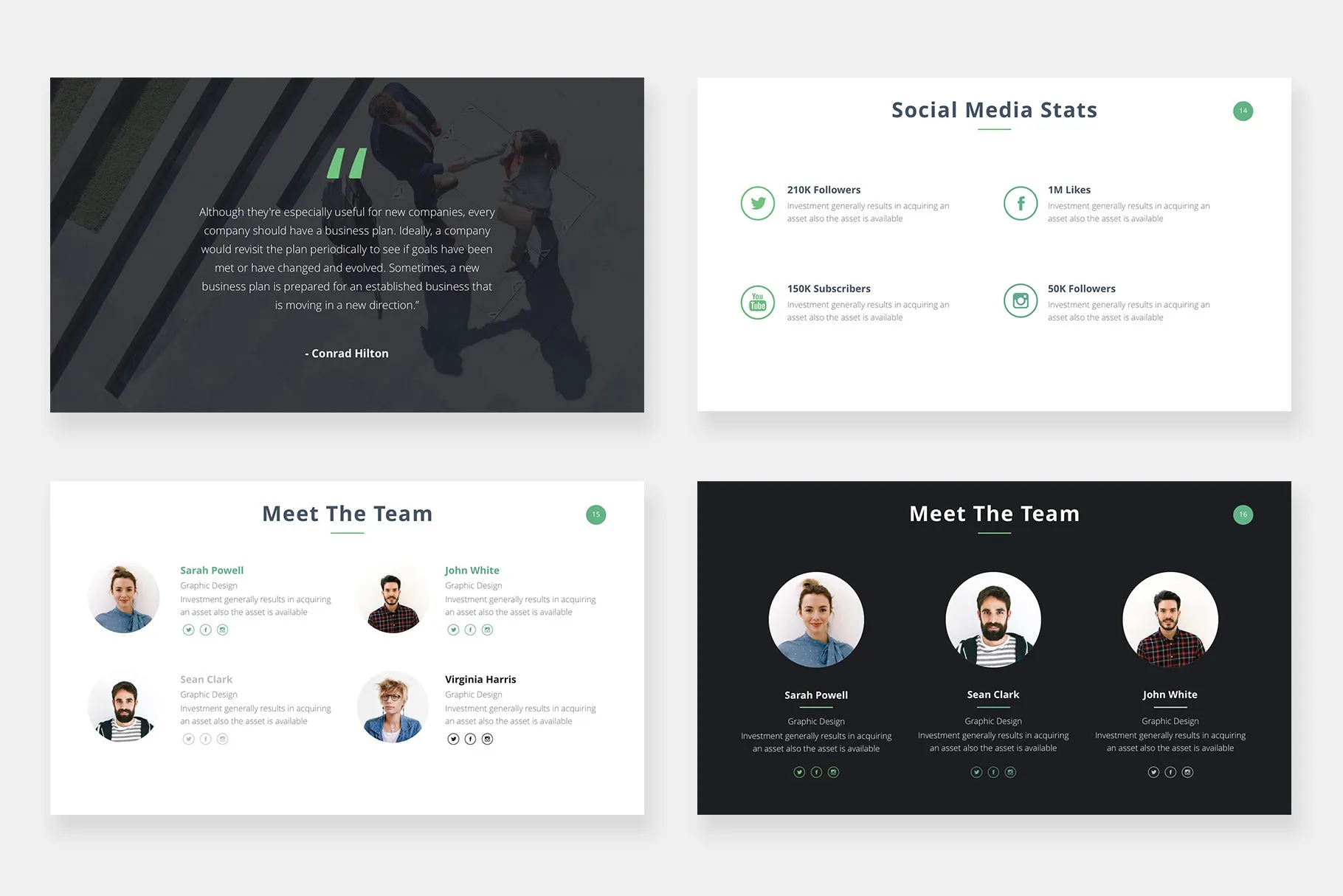 Jett Google Slides Template