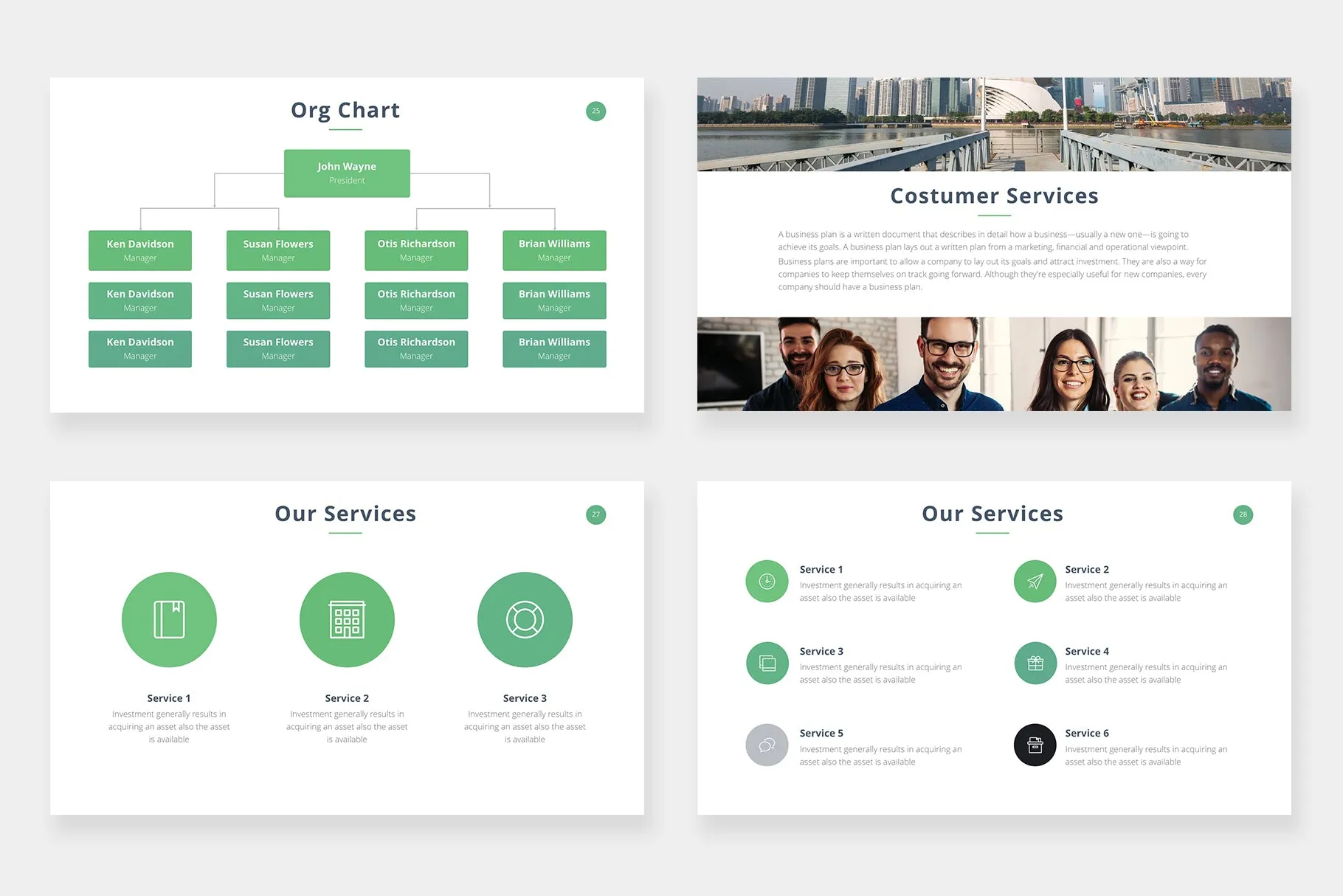 Jett Google Slides Template