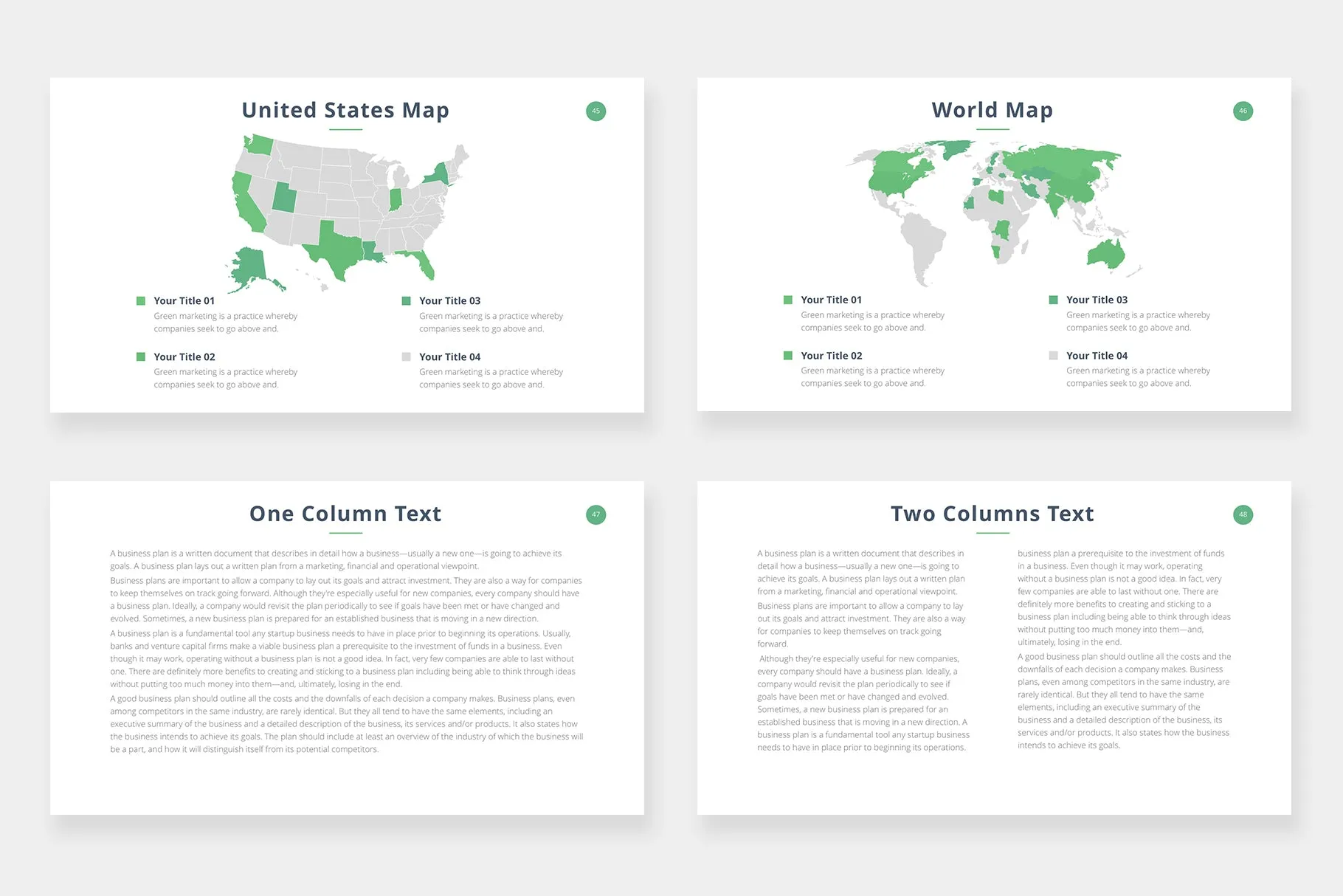 Jett Google Slides Template