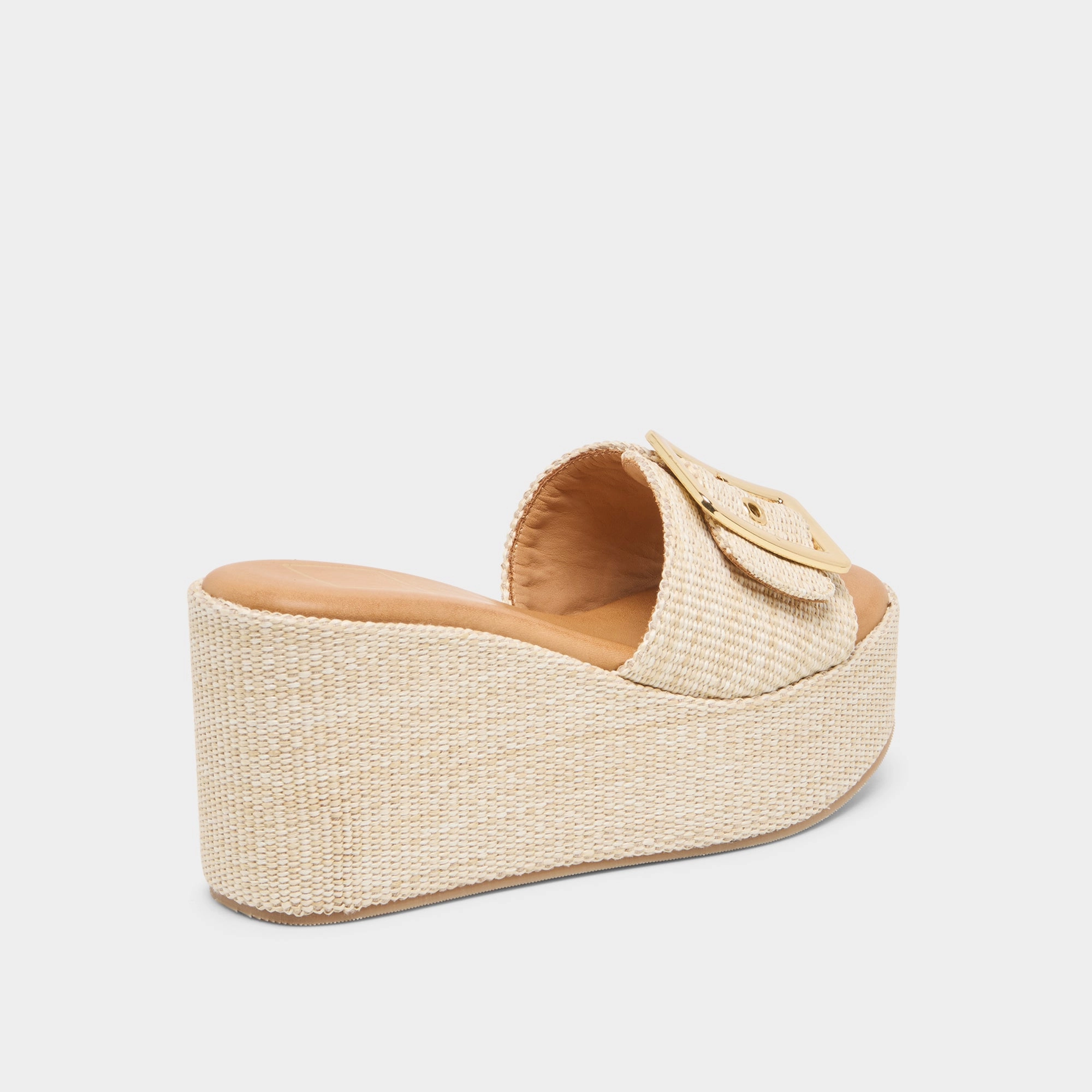 JILIAN WEDGES LT NATURAL RAFFIA Recycled Material Components track and field athletes - specific functions