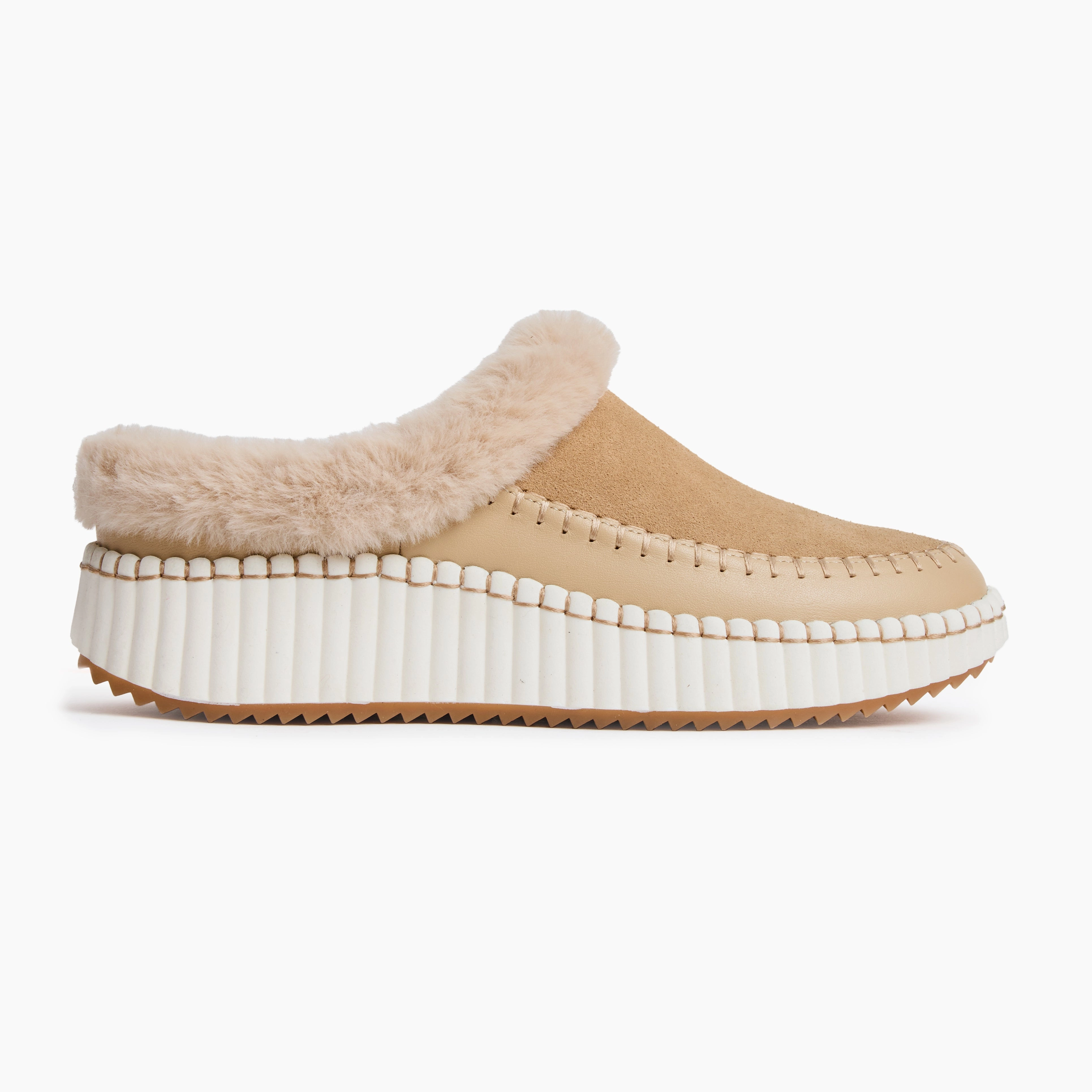 Main Street Jolie Suede Slip-On Platform Sneaker Clog