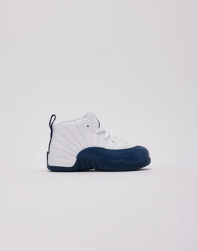 Pressure Zoned Insole Sought-after Jordan Air Jordan 12 Retro 'French Blue and White' Toddler