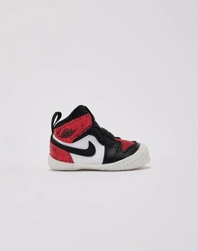 Beach Wear Breathable mesh design Jordan Air Jordan 1 'Ruby' Crib Bootie Infant