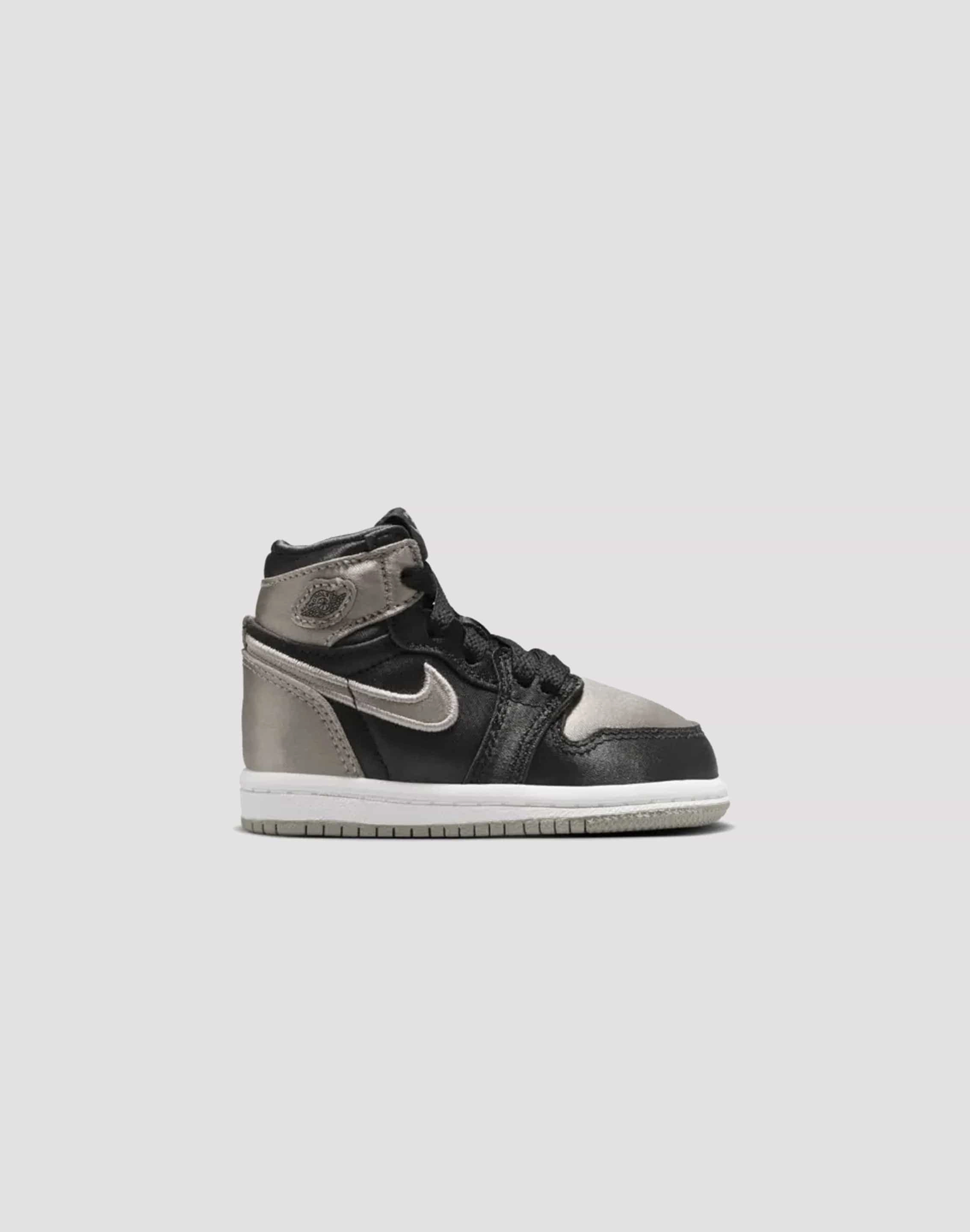 Jordan Air Jordan 1 Retro High OG 'Satin Shadow' Toddler Bacteria Inhibiting Sockliner Non Restrictive Design
