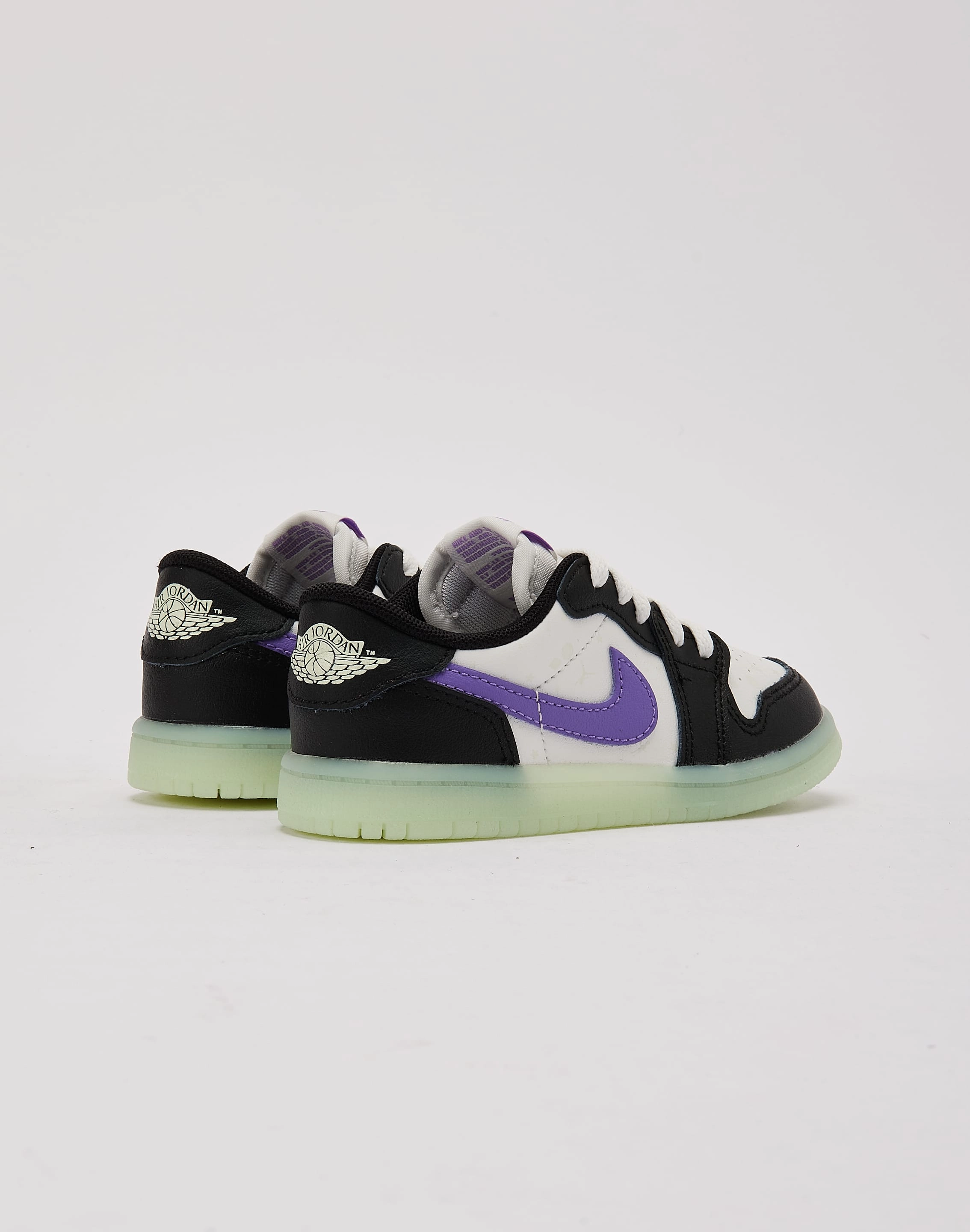 Shock Absorbing Technology Shock absorption system Jordan Air Jordan 1 Retro Low OG 'Black Raspberry' Toddler