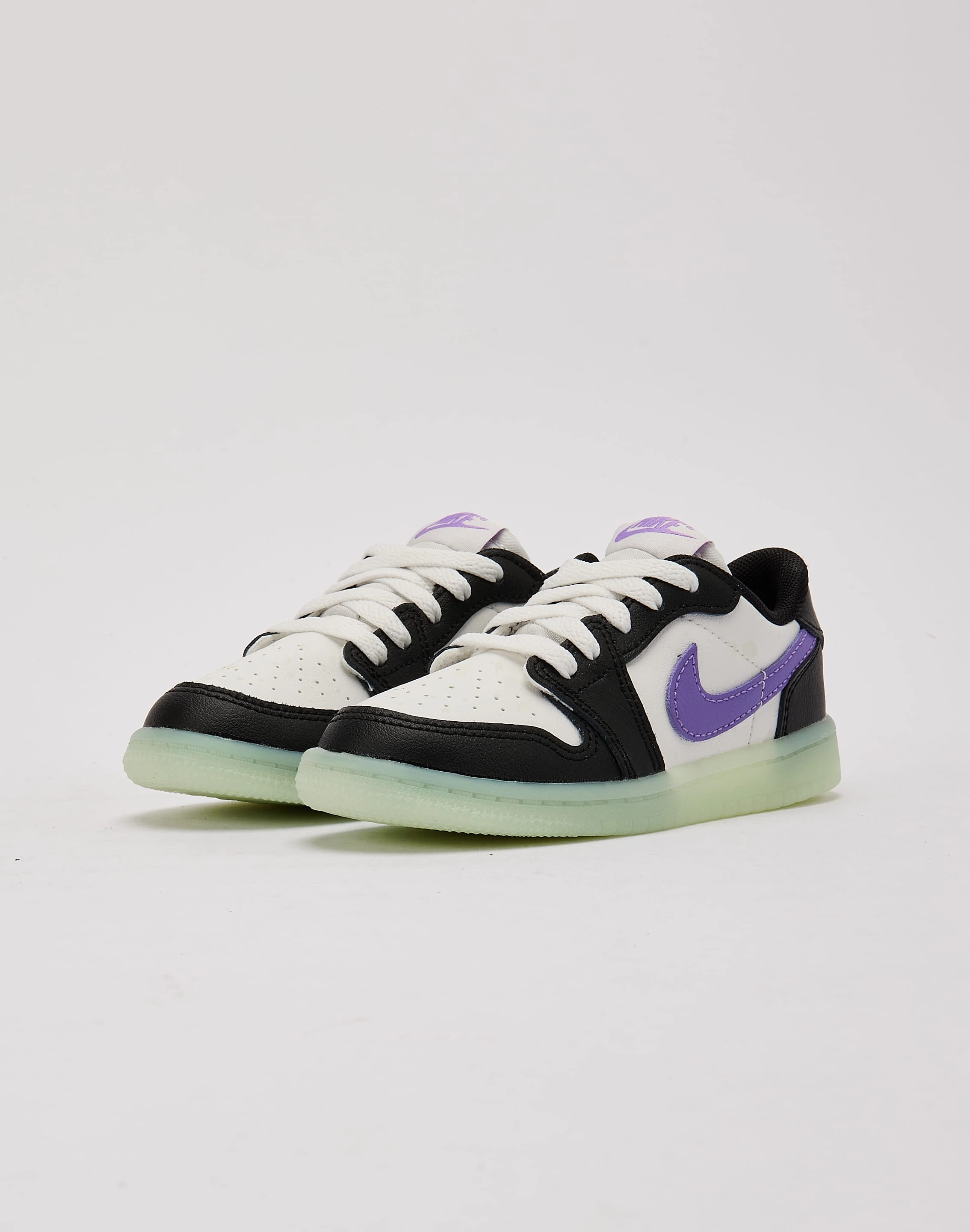 Jordan Air Jordan 1 Retro Low OG 'Black Raspberry' Toddler tennis - style
