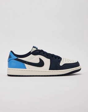 Anti Fatigue Support Stain Resistant Finish Jordan Air Jordan 1 Retro Low OG 'Obsidian'