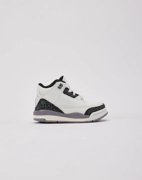 Jordan Air Jordan 3 Retro 'Cement Grey' Toddler Compression Molded Foam