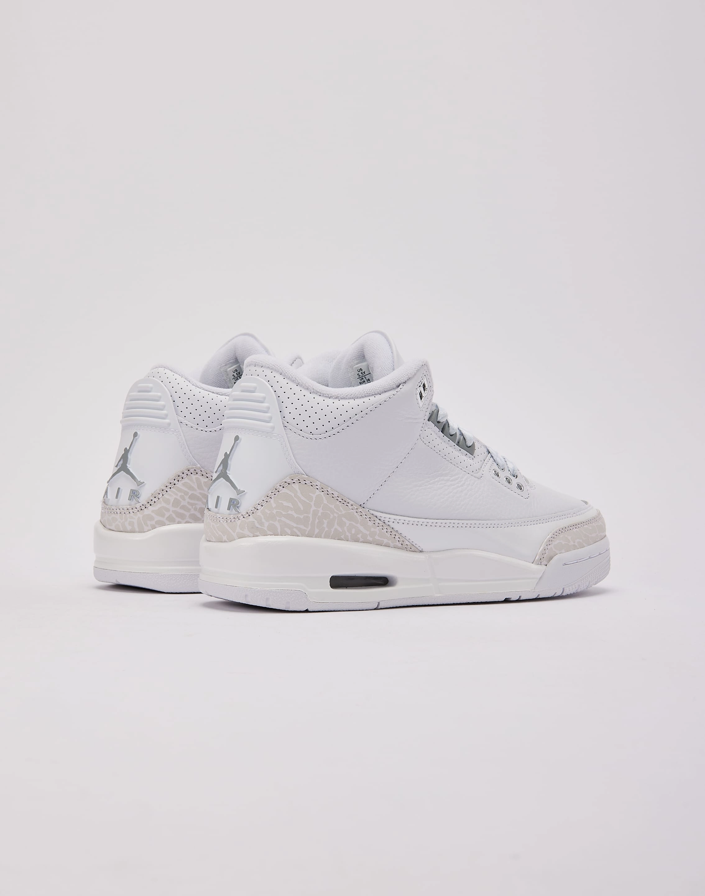 Jordan Air Jordan 3 Retro 'Pure Money' Grade-School Non Binding Collar Street Wear