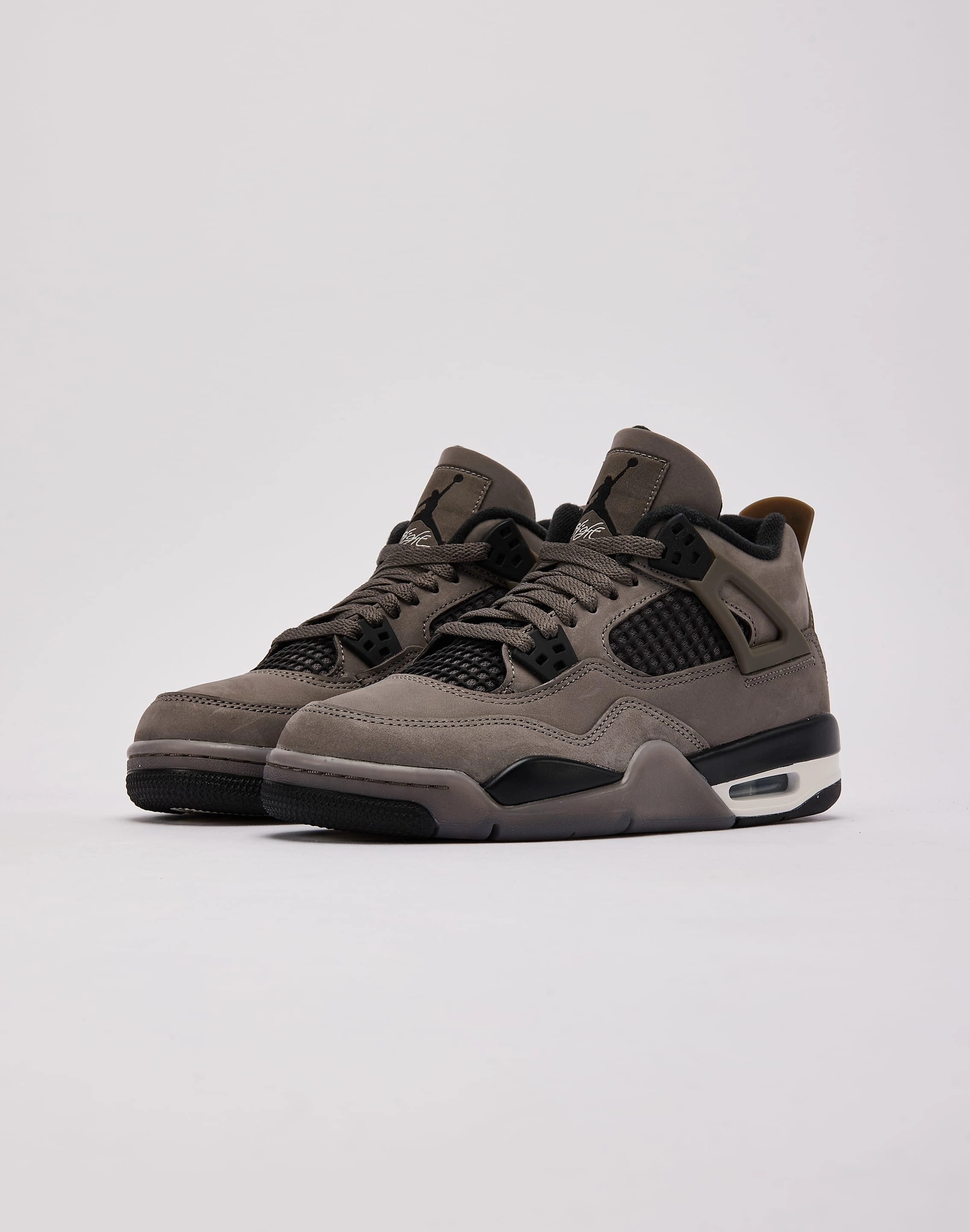 Jordan Air Jordan 4 Retro 'Cave Stone' Grade-School Stacked Heel Technology