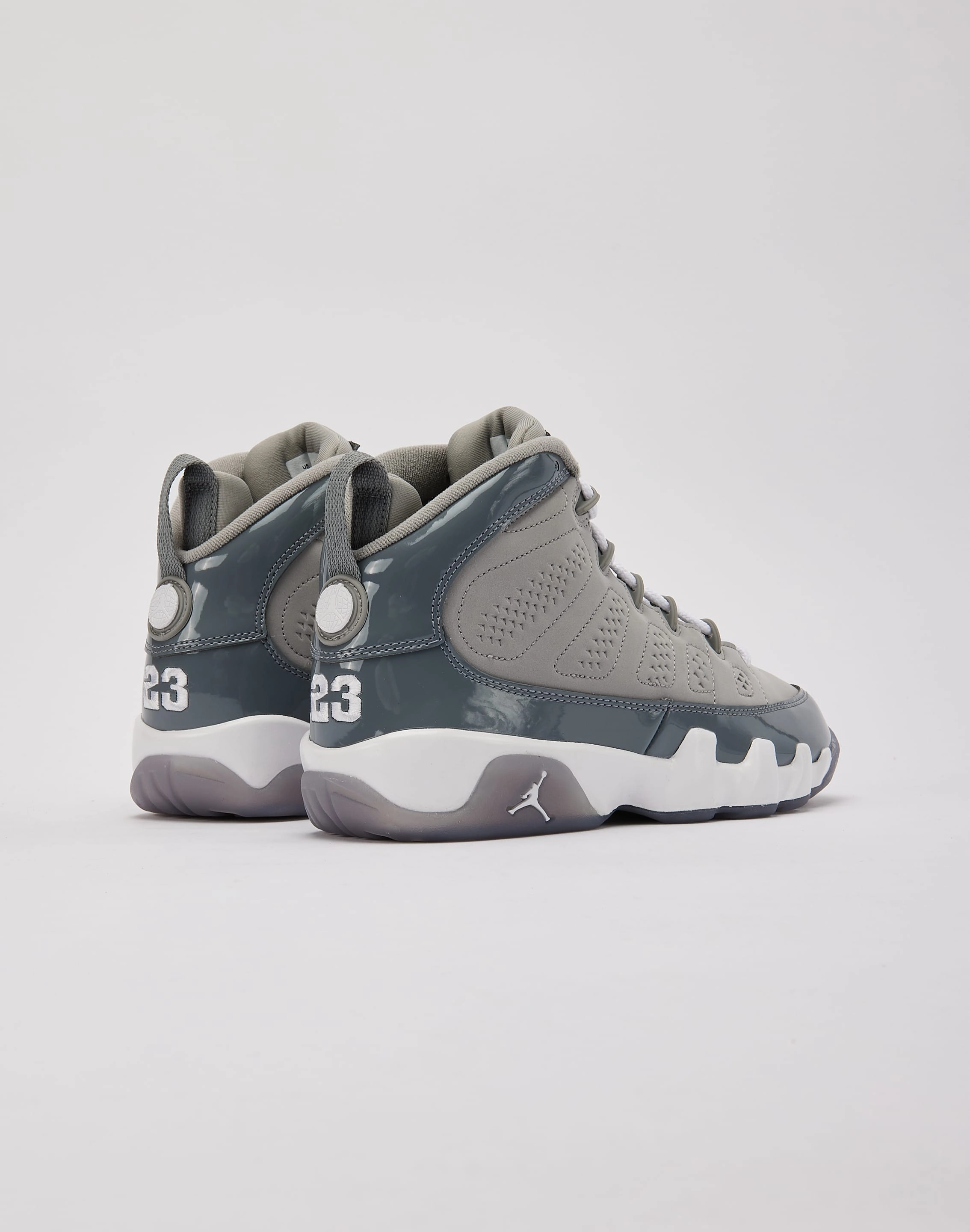 Jordan Air Jordan 9 Retro 'Cool Grey' Grade-School Supportive midsole label