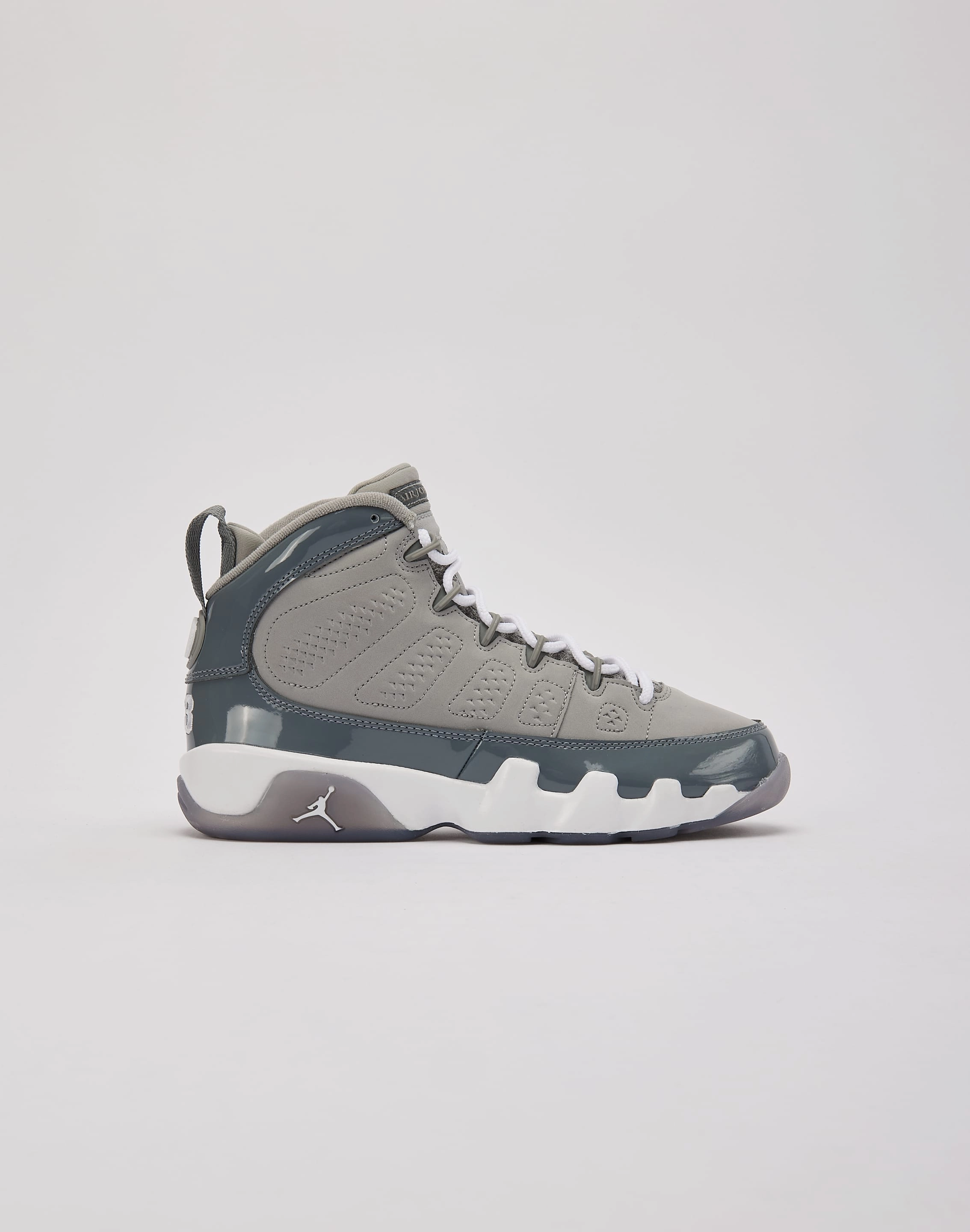tennis players Jordan Air Jordan 9 Retro 'Cool Grey' Grade-School