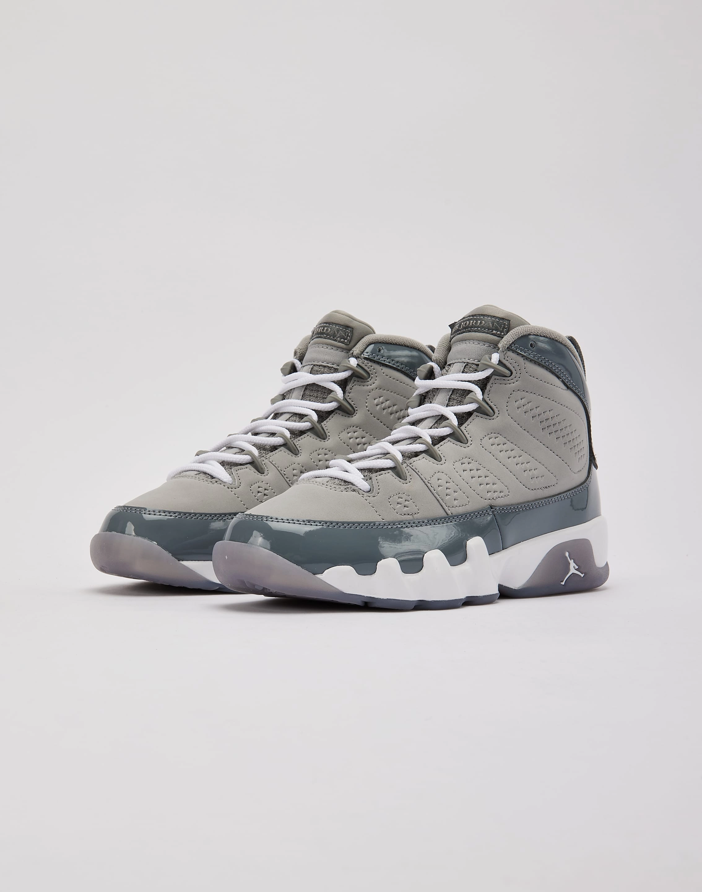 Jordan Air Jordan 9 Retro 'Cool Grey' Grade-School Adaptive Fit Technology Optimal ease