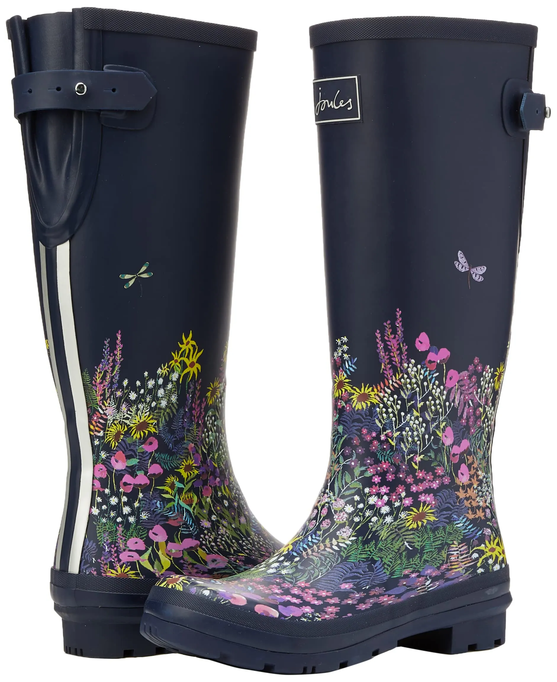 Joules Welly Print Navy Ditsy 10 B (M)
