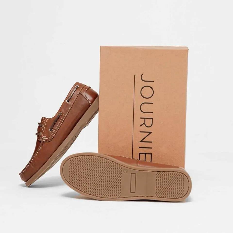 Journie Boat Shoes - Brown