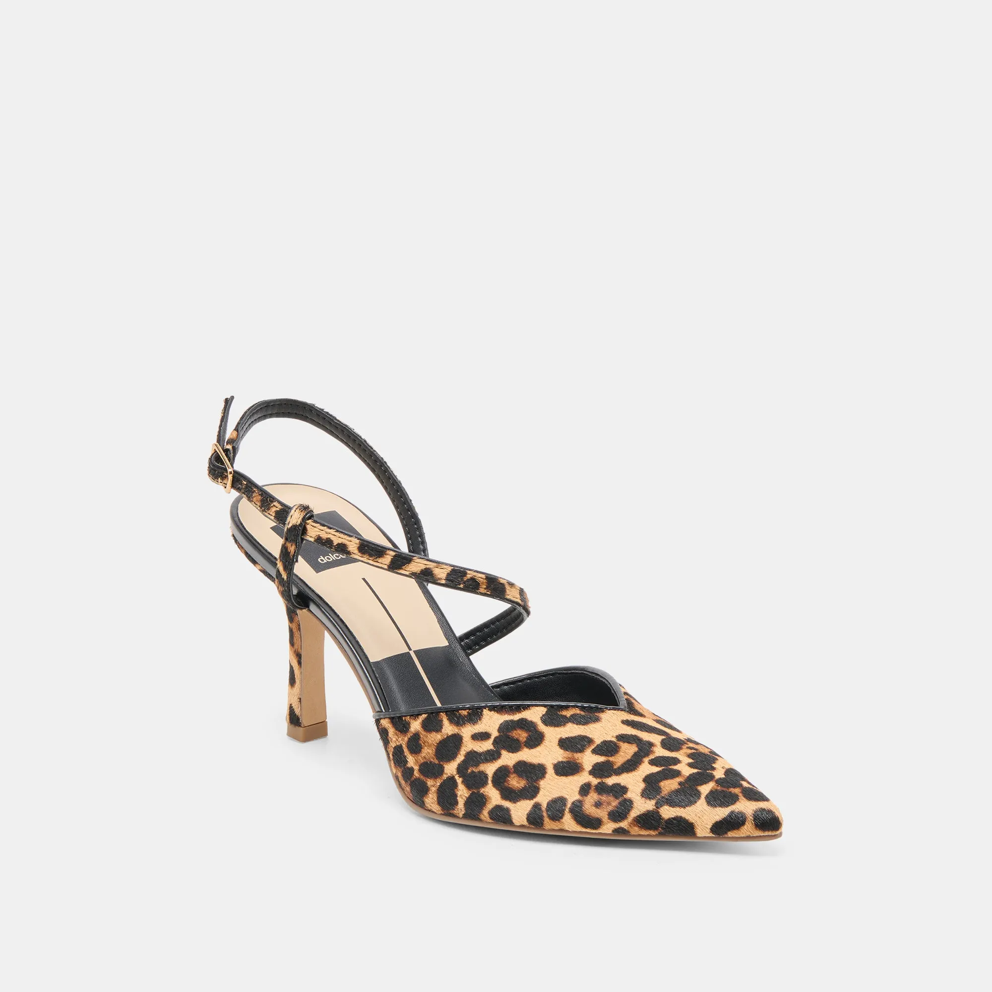 KAMRA HEELS DK LEOPARD CALF HAIR Chic Appeal Gift Guard