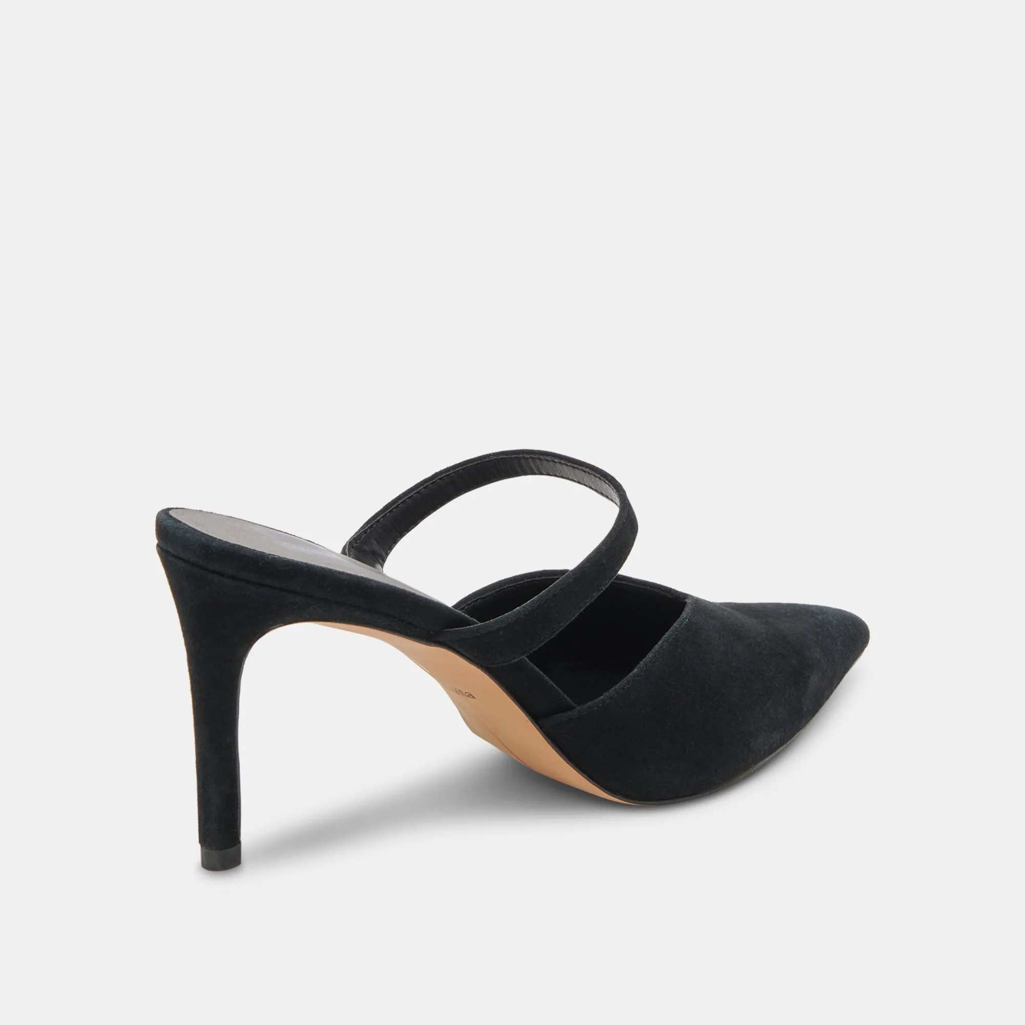 Elegant Arch KANIKA WIDE HEELS ONYX SUEDE