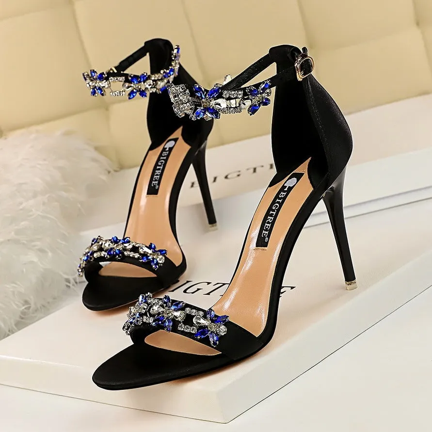 Karen – Stunning Stiletto Heels with Rhinestones