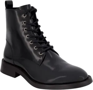 Karl Lagerfeld Paris Men's Side Zip Combat Boot