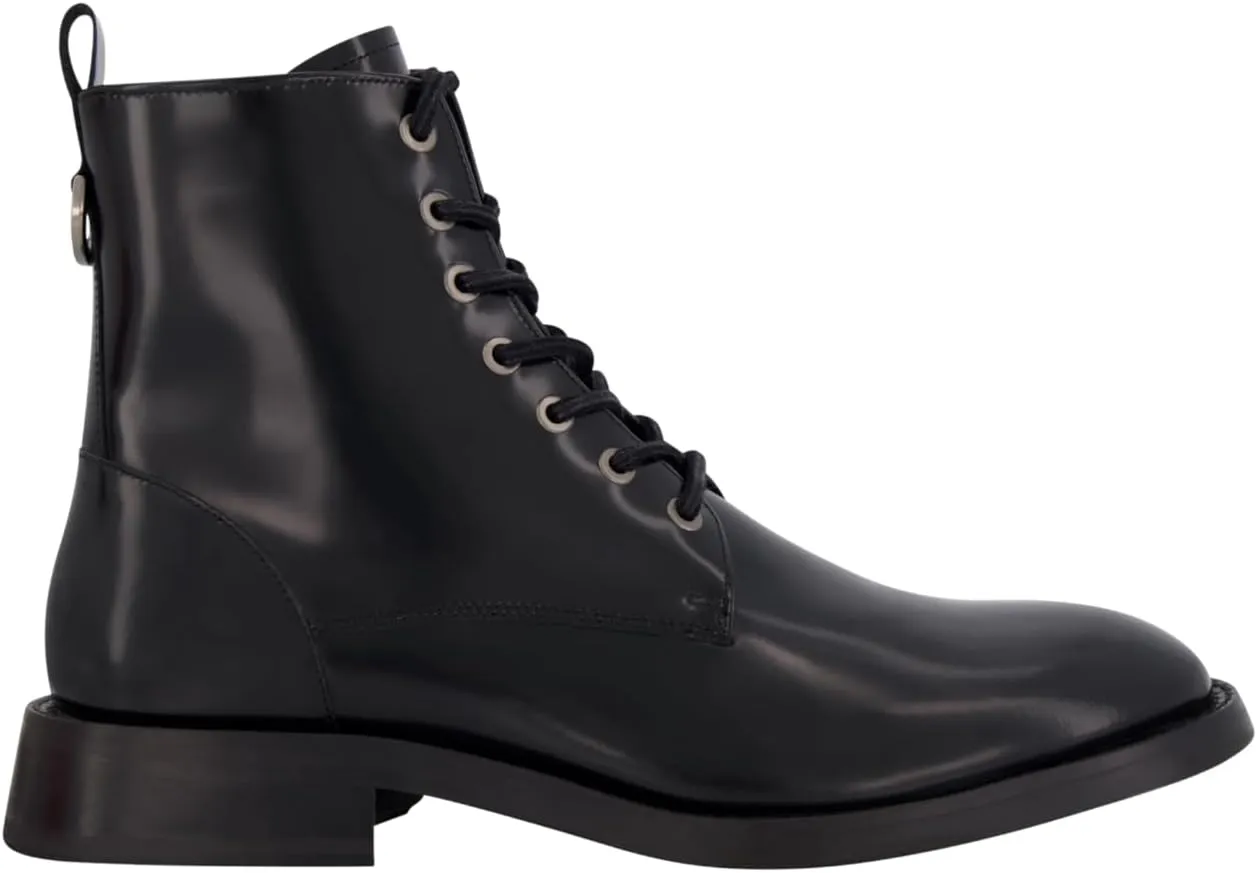 Karl Lagerfeld Paris Men's Side Zip Combat Boot