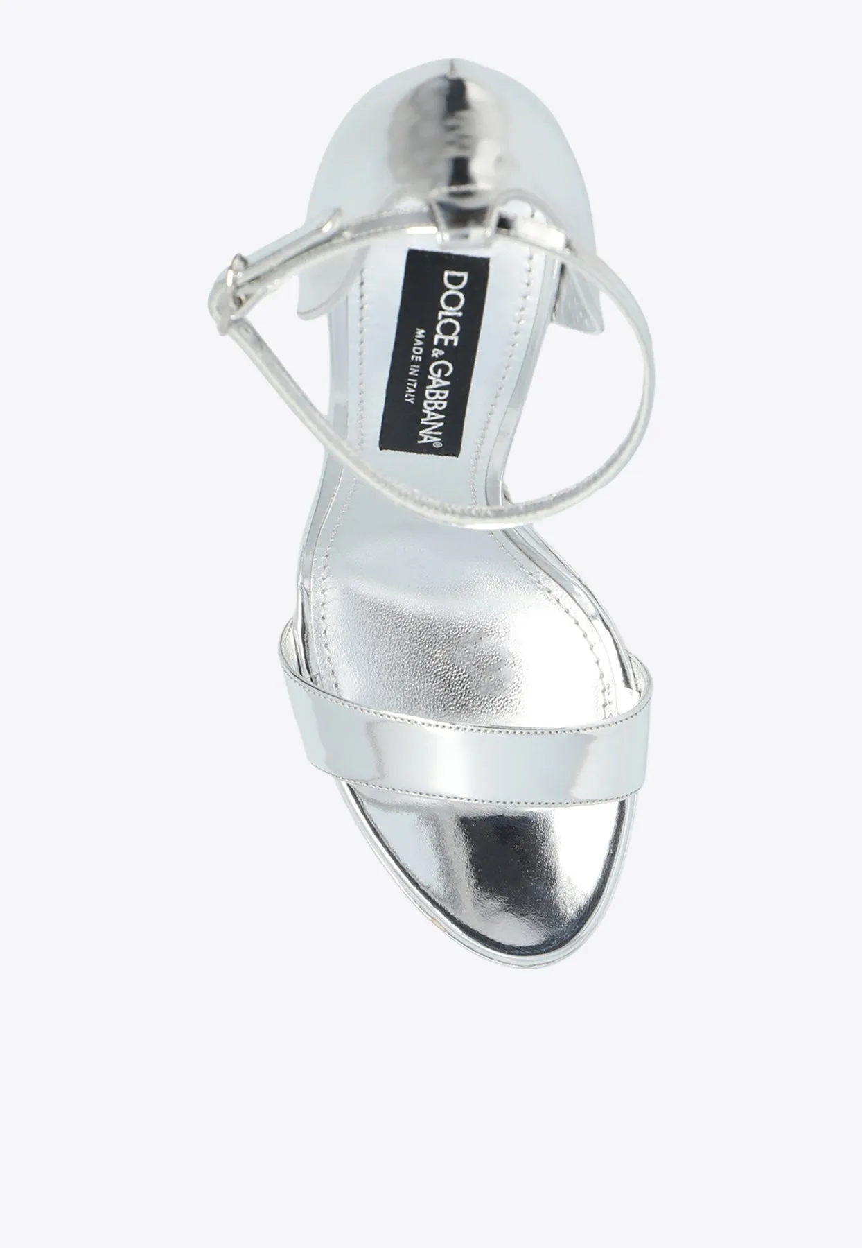 Keira 145 Metallic Leather Platform Sandals