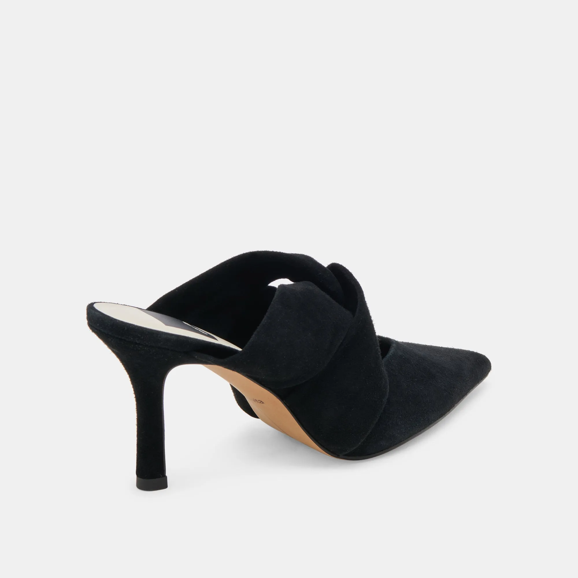 Best Seller KELSY HEELS ONYX SUEDE