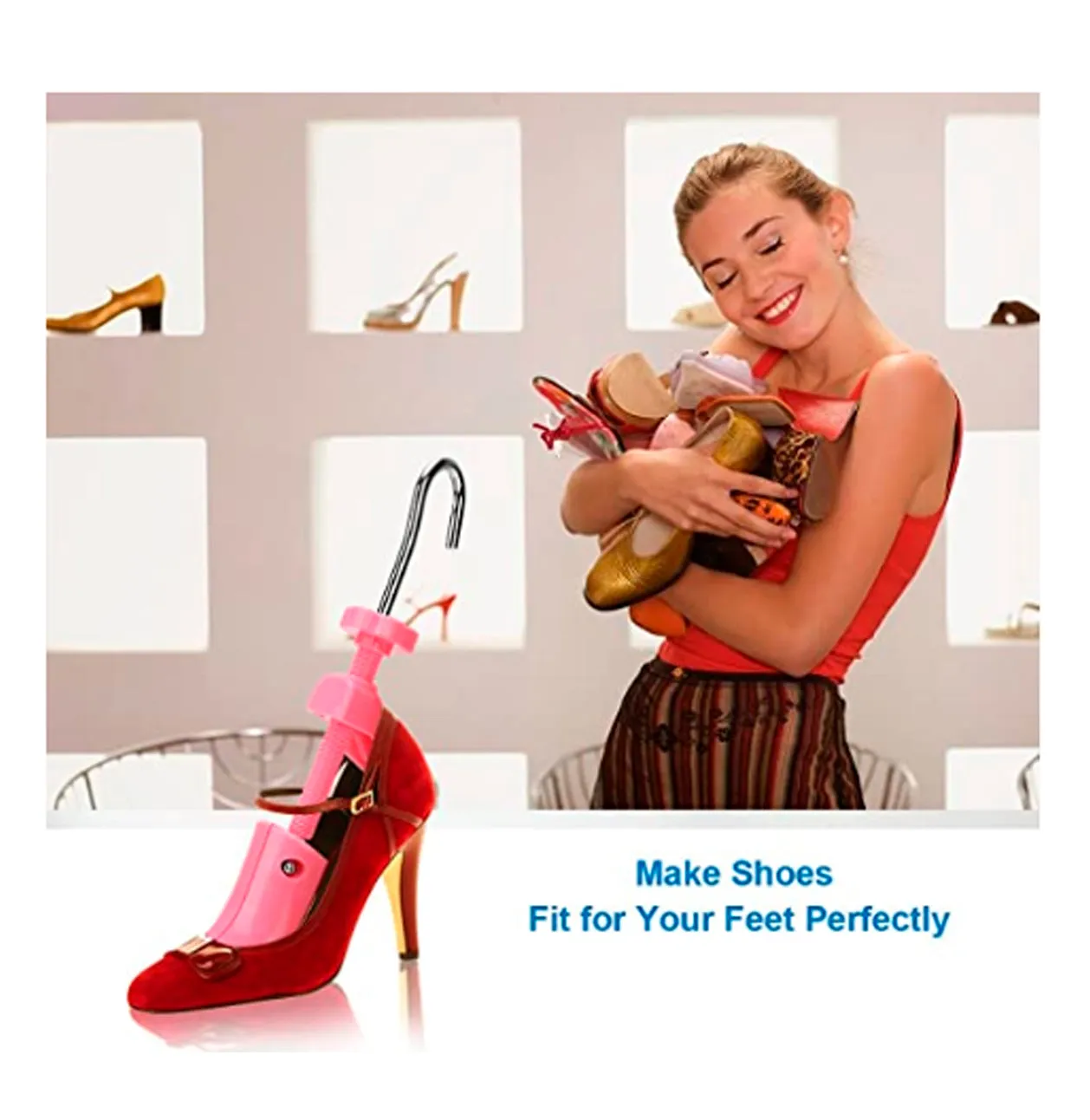 KevenAnna Pair of Women High Heel Shoe Stretcher