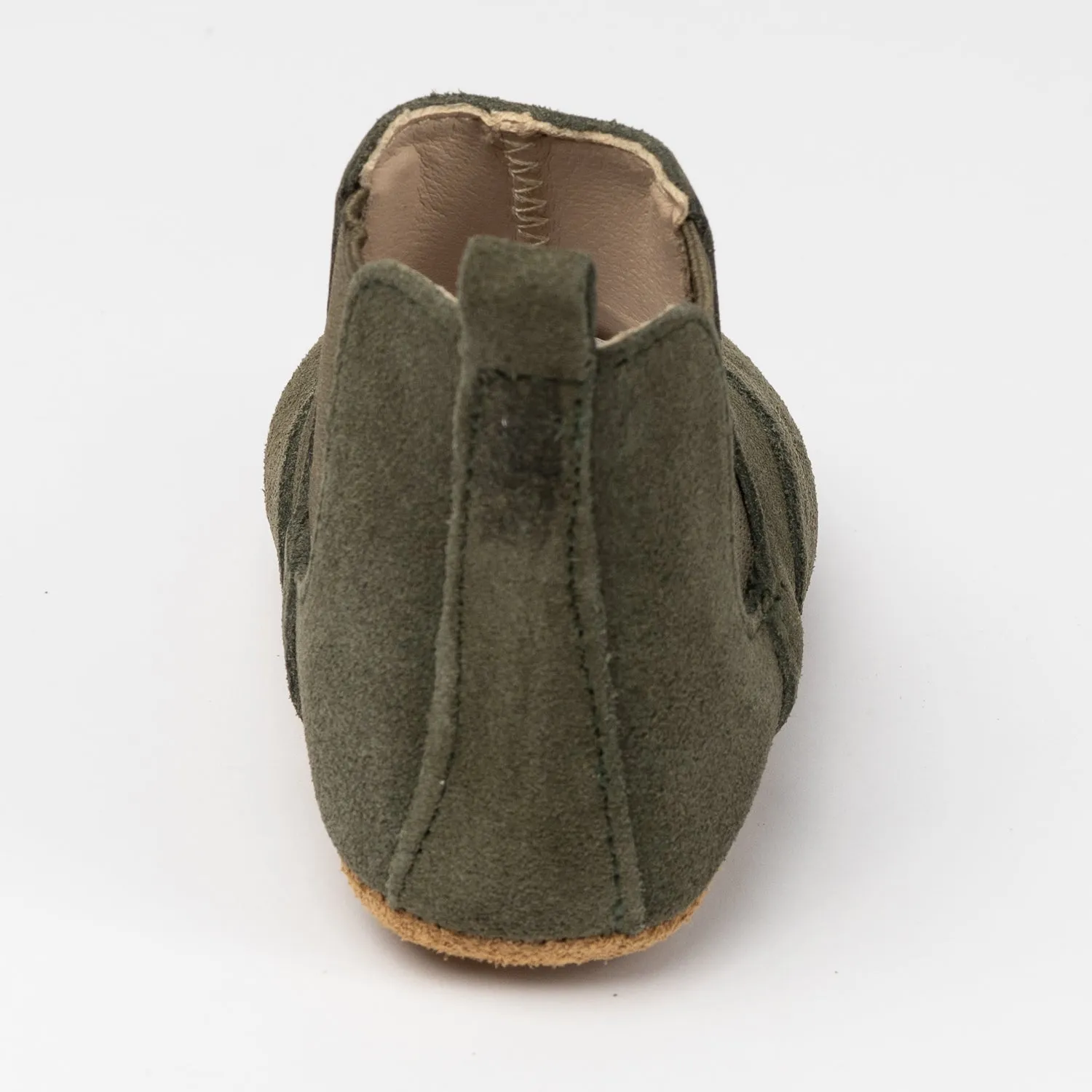 Khaki Suede Cassidy Boot