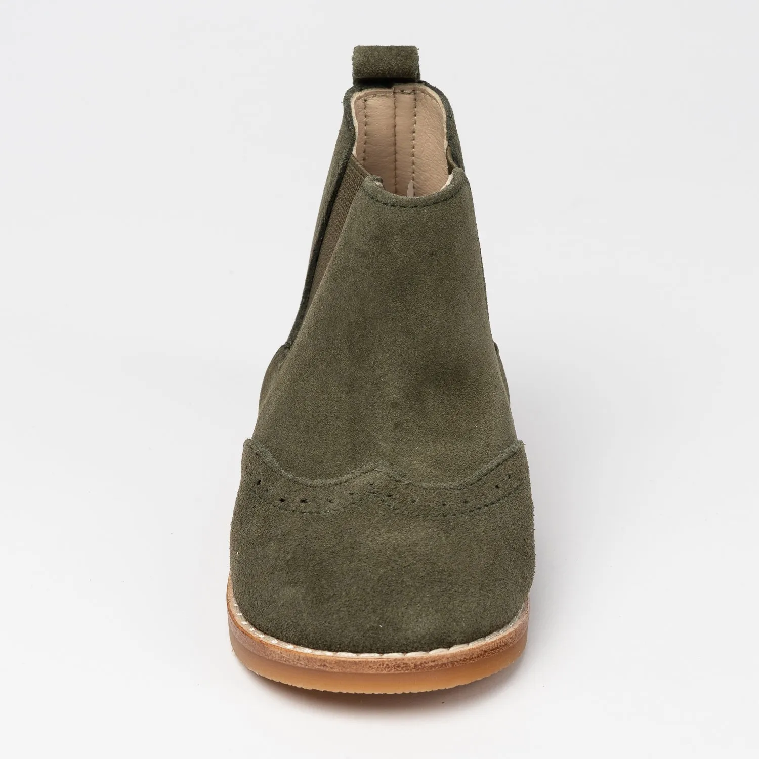 Khaki Suede Cassidy Boot