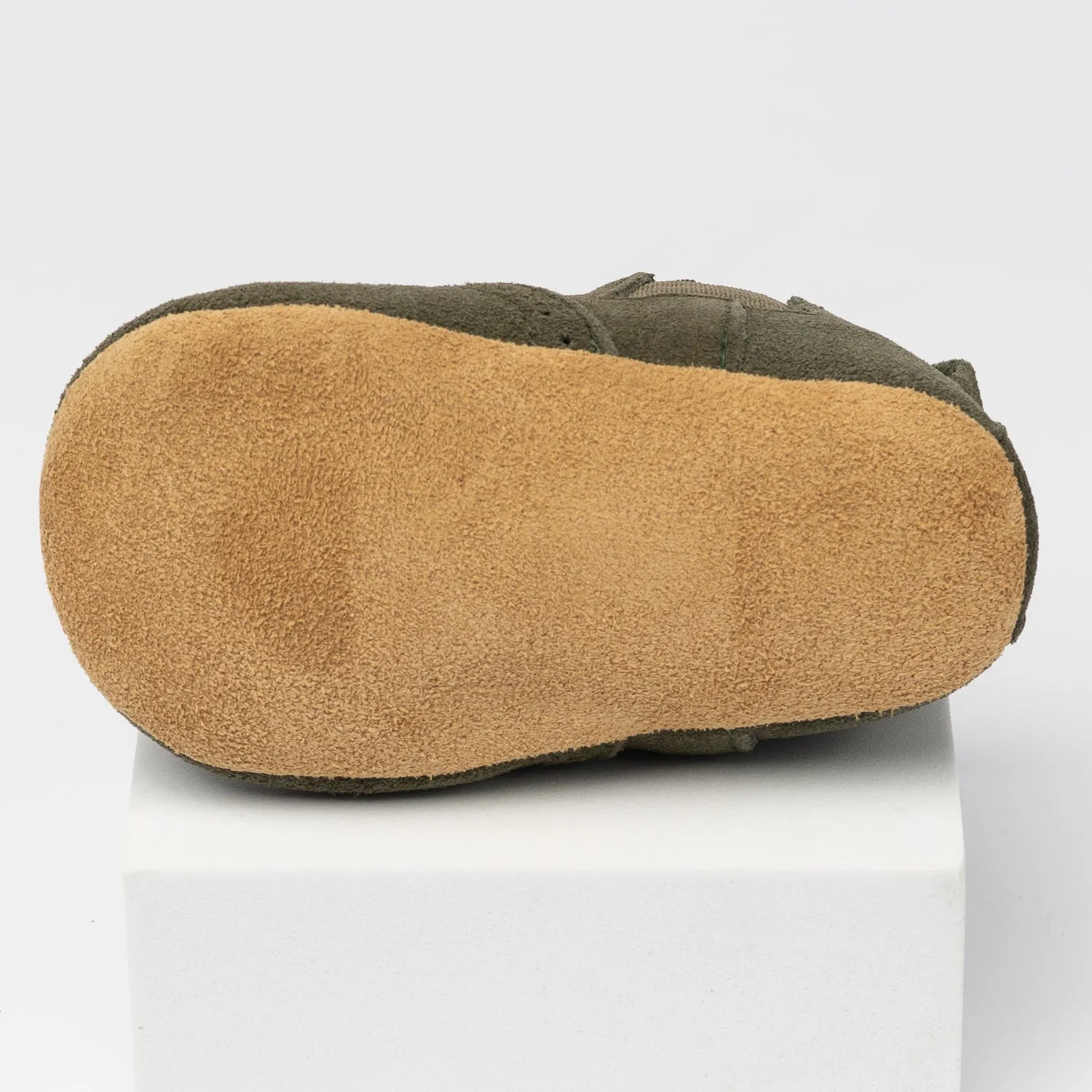 Khaki Suede Cassidy Boot