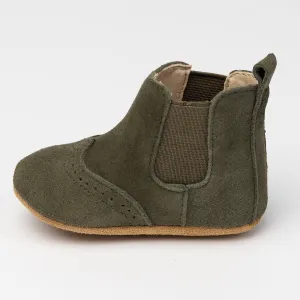 Khaki Suede Cassidy Boot