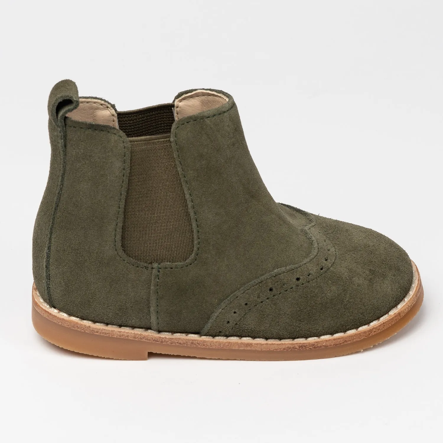 Khaki Suede Cassidy Boot