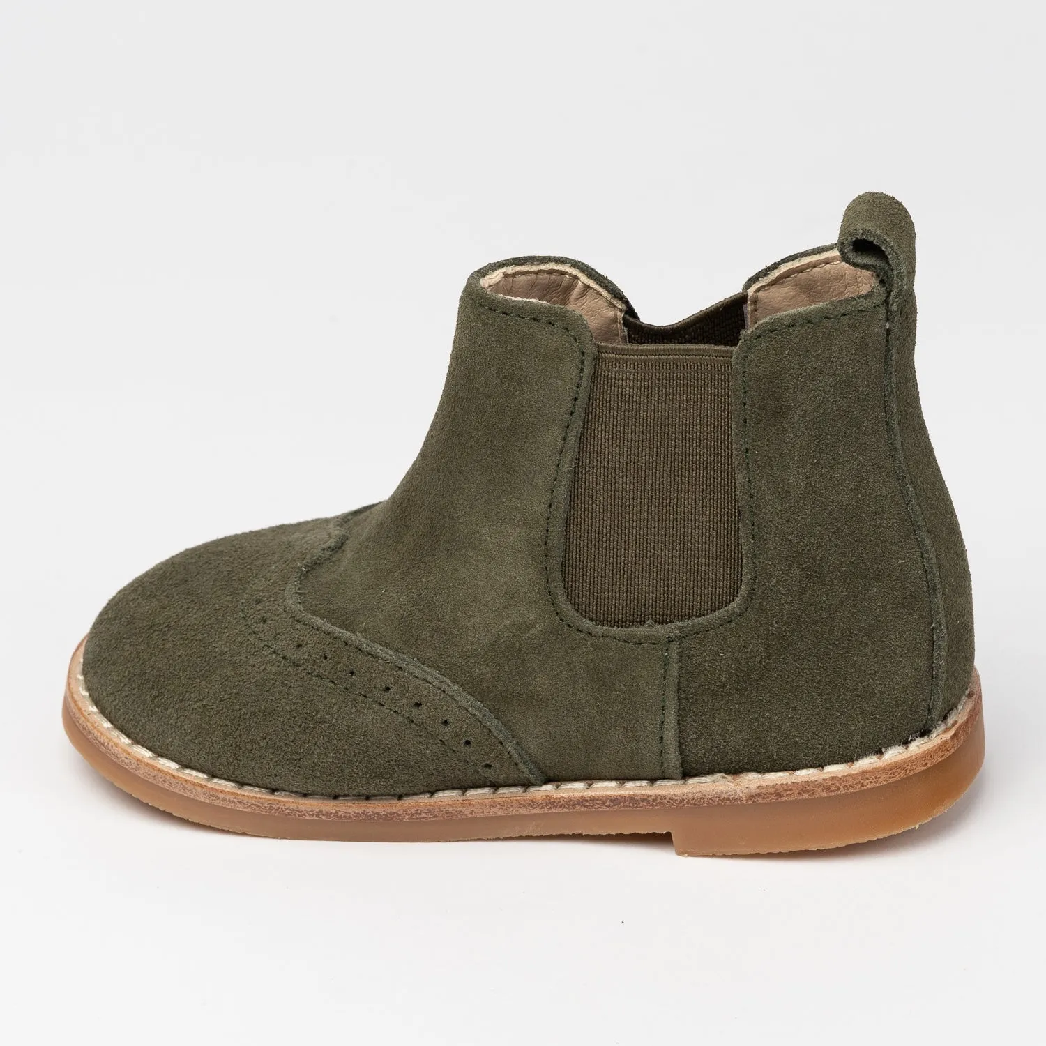 Khaki Suede Cassidy Boot