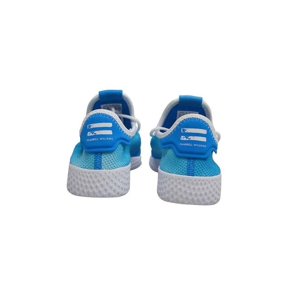 Kids Adidas Pharrel Williams Tennis Human Race - BB6837 - Bright Blue White