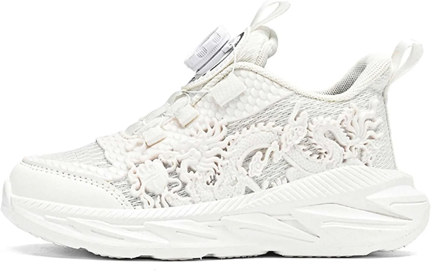 Kids Sneakers Boys Girls Night Glow Casual Walking Shoes Arch Support High Elasticity Badminton Shoes Lightweight Comfortable Sport Athletic 12.5~6.5 Sizes