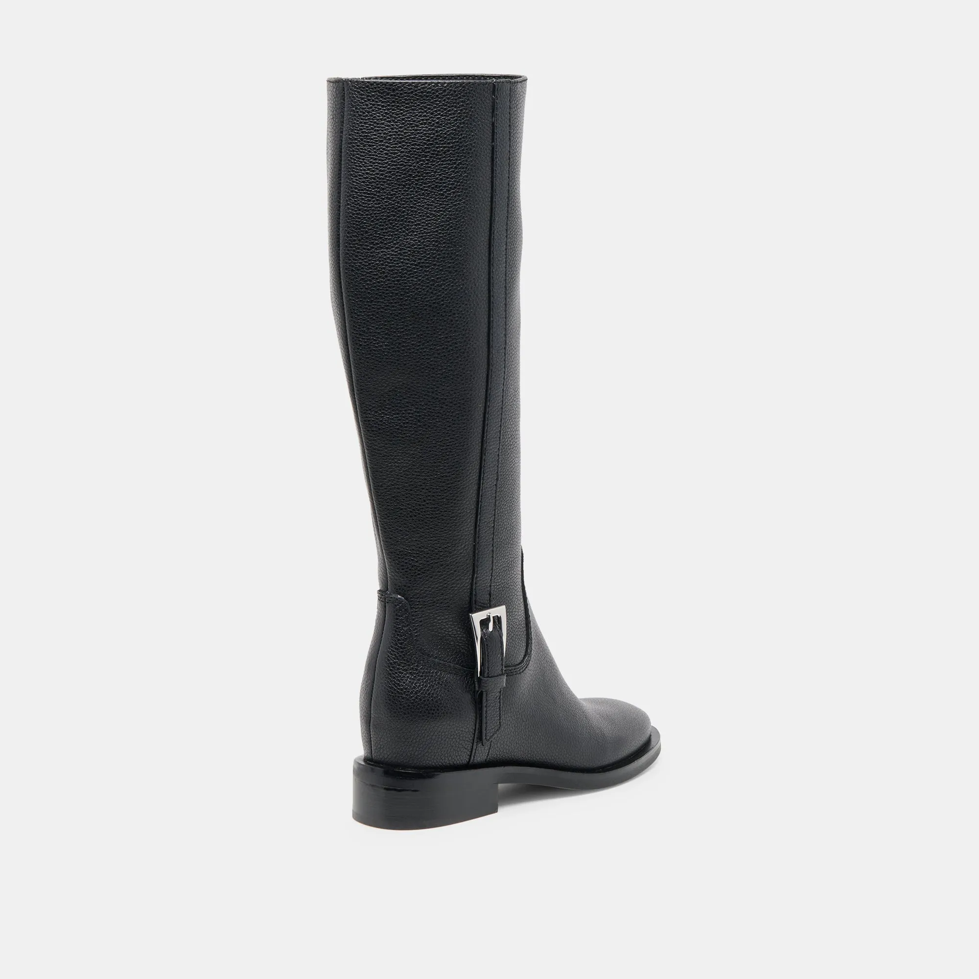 KILIAN H2O WIDE CALF BOOTS BLACK LEATHER High Traction Morning Walk