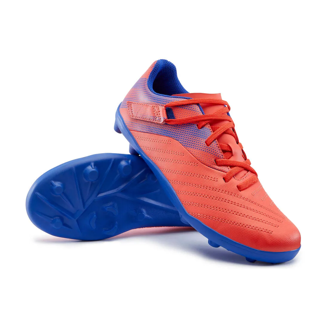Kipsta Agility 140 Kid's Soccer Boots - Firm Ground - Rip-Tab