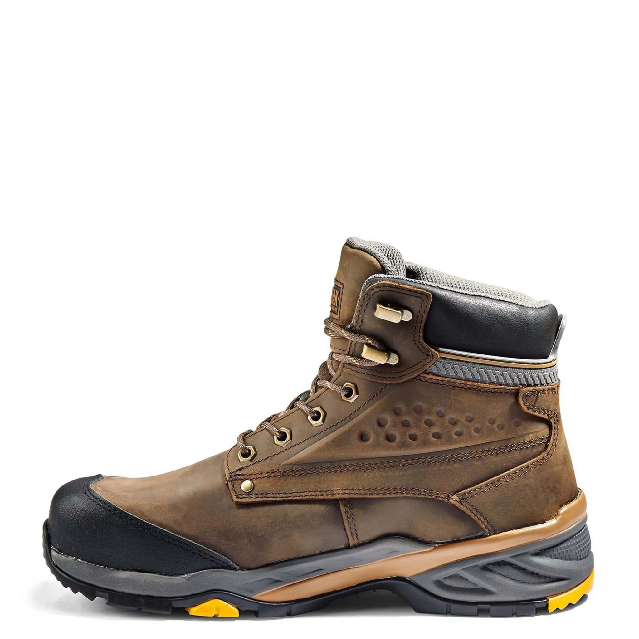 Kodiak Men's Crusade 6" Safety Work Boots – Waterproof Full Grain Leather, Composite Toe & Plate, Thinsulate Insulation | Sizes 7-14