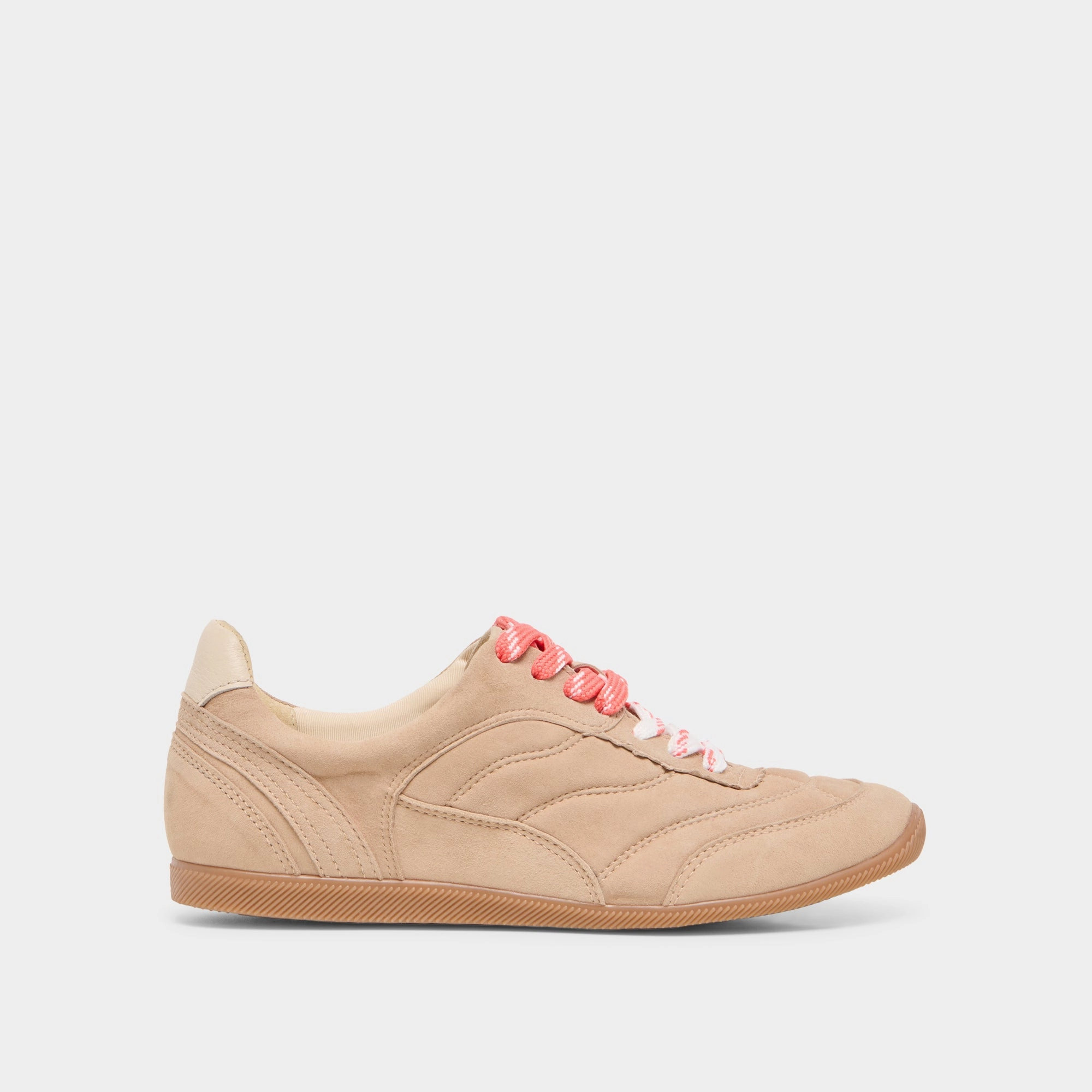 LAINI SNEAKERS CAMEL SUEDE Sweat Friendly Breathable mesh