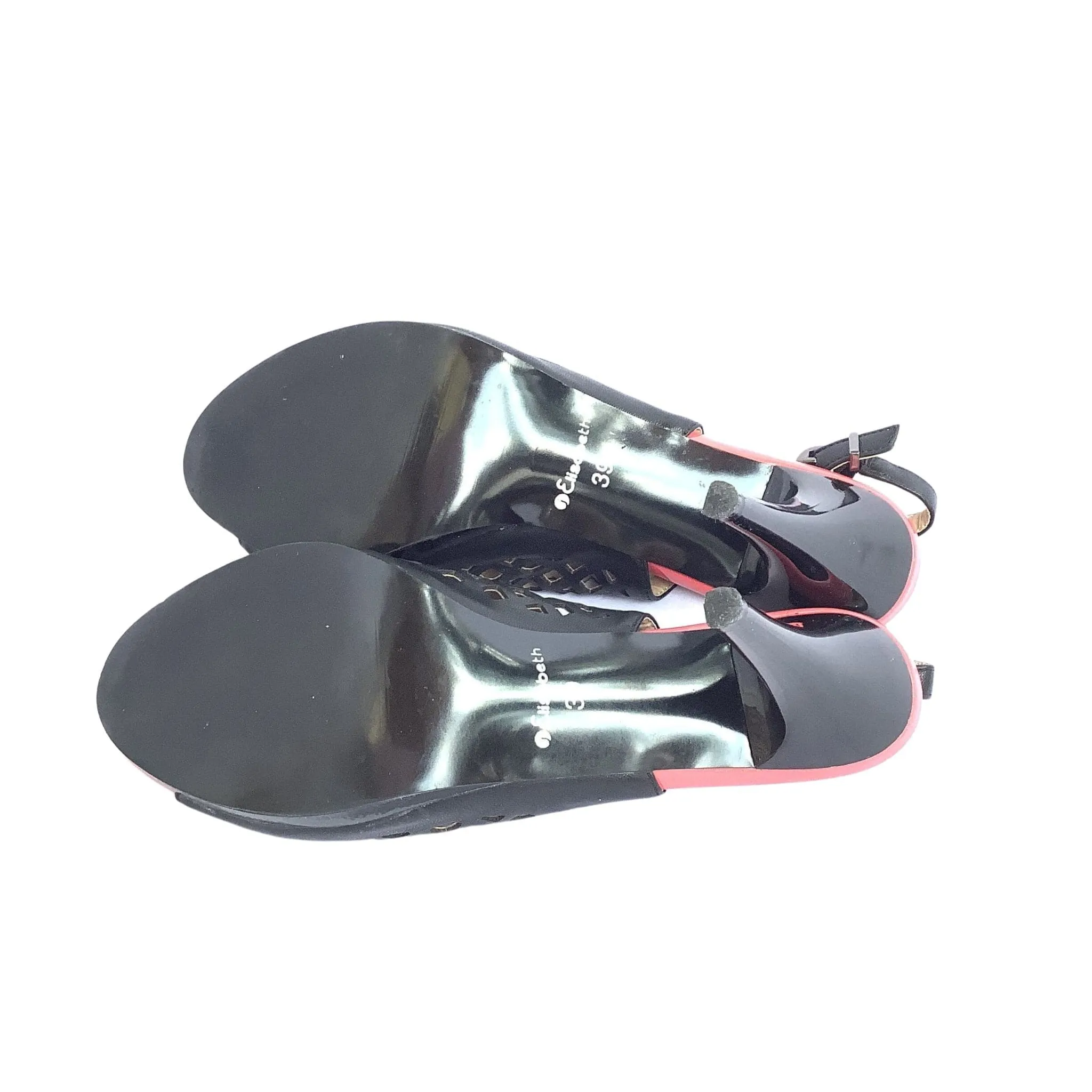 Laser Cut Stiletto Heels